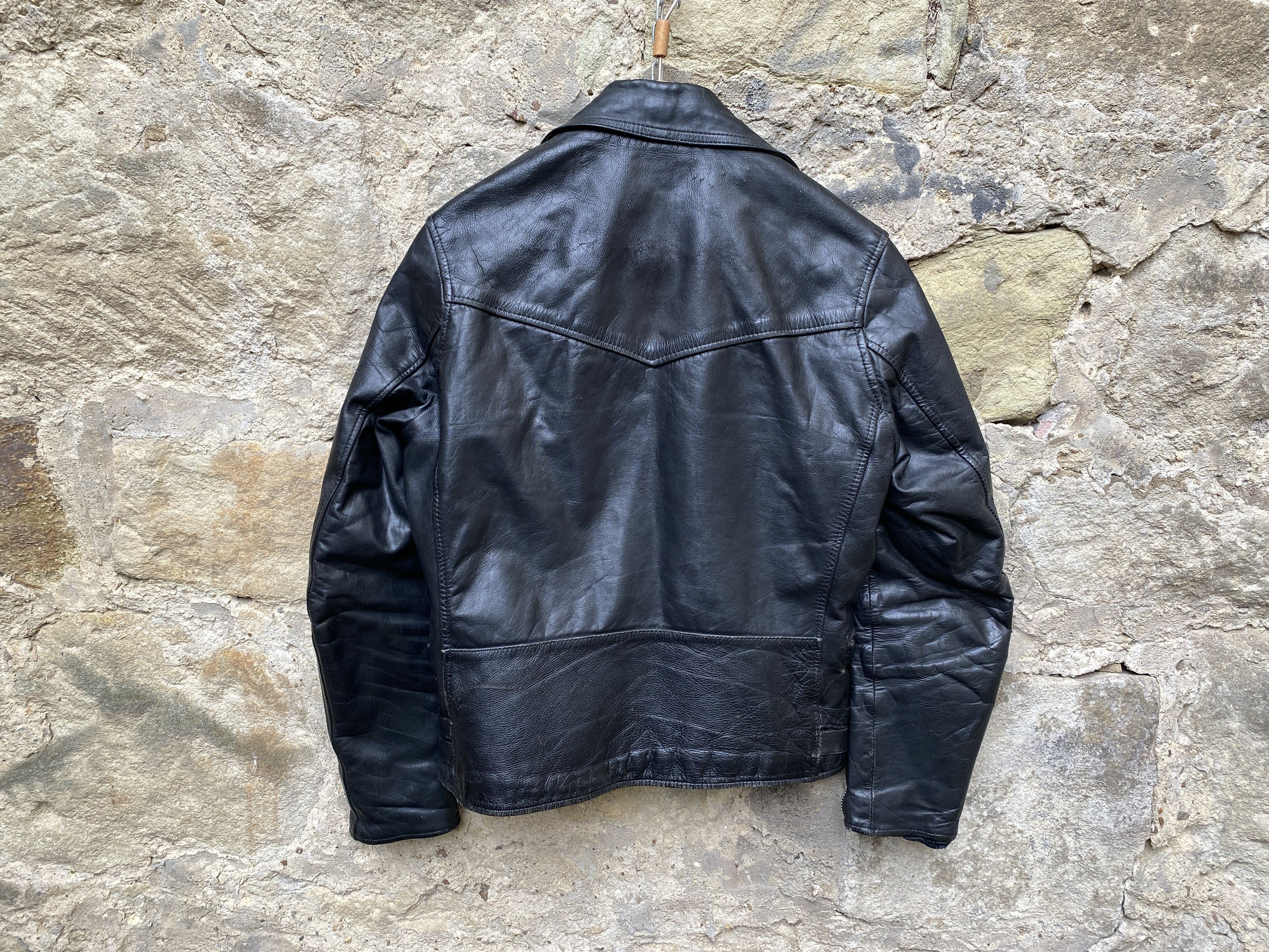 Vintage Vintage 80s True Punk Leather Biker Jacket Size US M / EU 48-50 / 2 - 7 Thumbnail