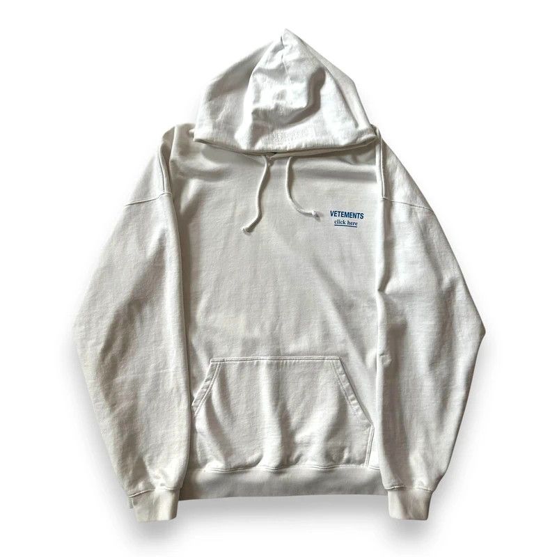 Vetements Vetements Click Here Hoodie Size US L / EU 52-54 / 3 - 2 Thumbnail
