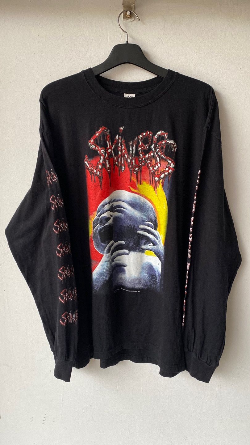 Band Tees skinless swollen heaps long sleeve shirt 3xl xxxl Size US XXL / EU 58 / 5 - 1 Thumbnail