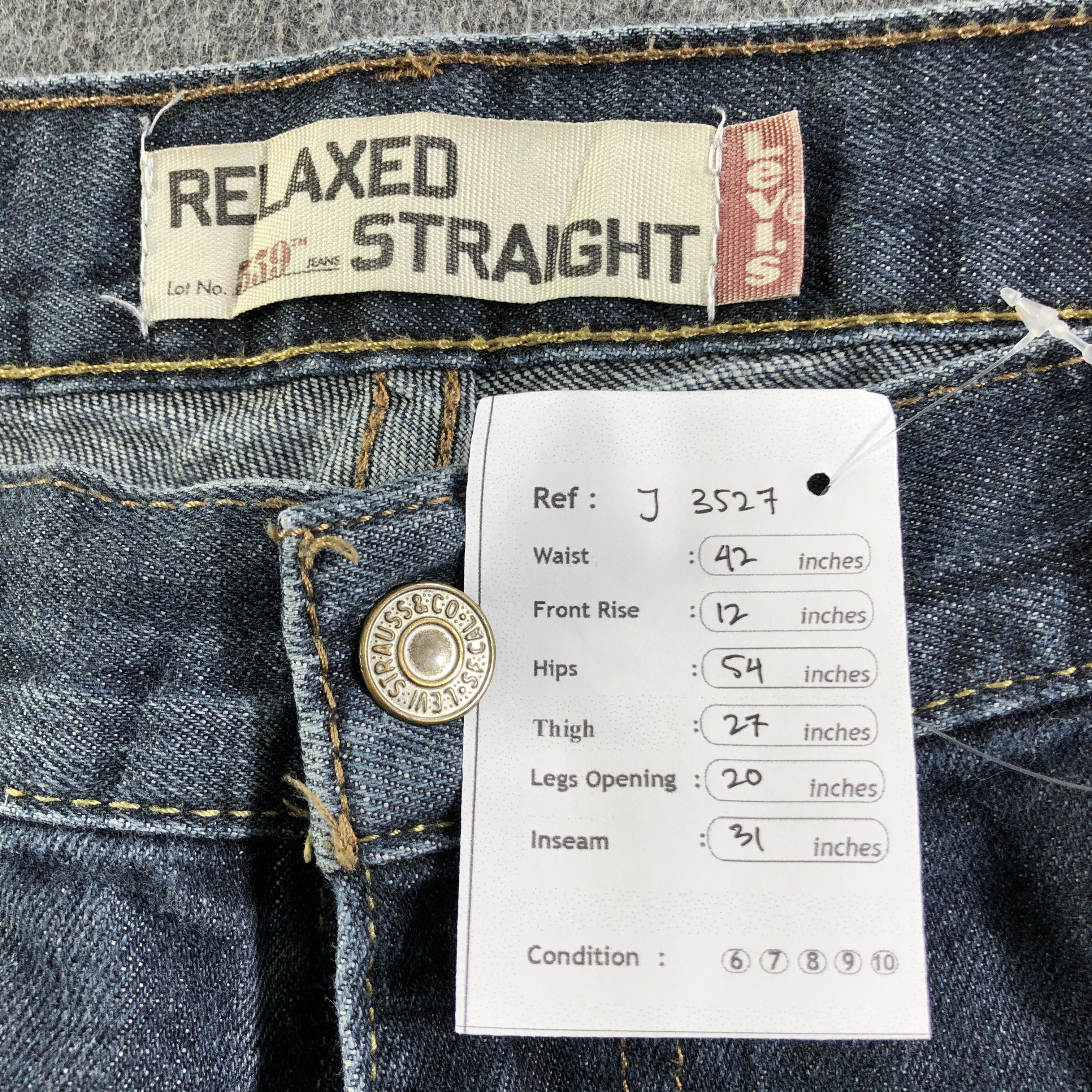 Levi's Vintage Levis 559 Jeans-J3527 Size US 42 / EU 58 - 12 Thumbnail