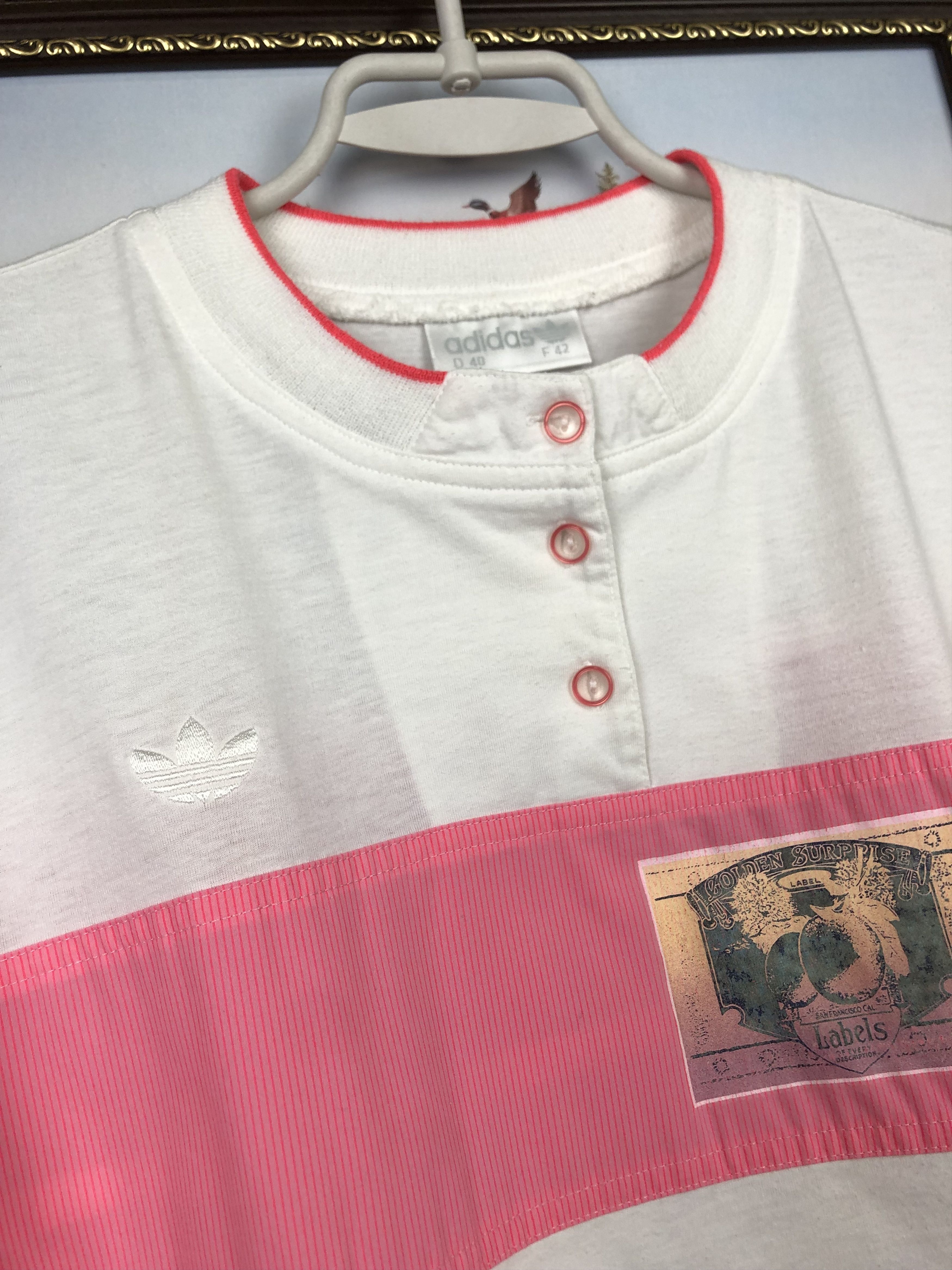Adidas Vintage Adidas Steffy Graff Tennis Shirt Tee Jersey Polo Size US M / EU 48-50 / 2 - 3 Thumbnail