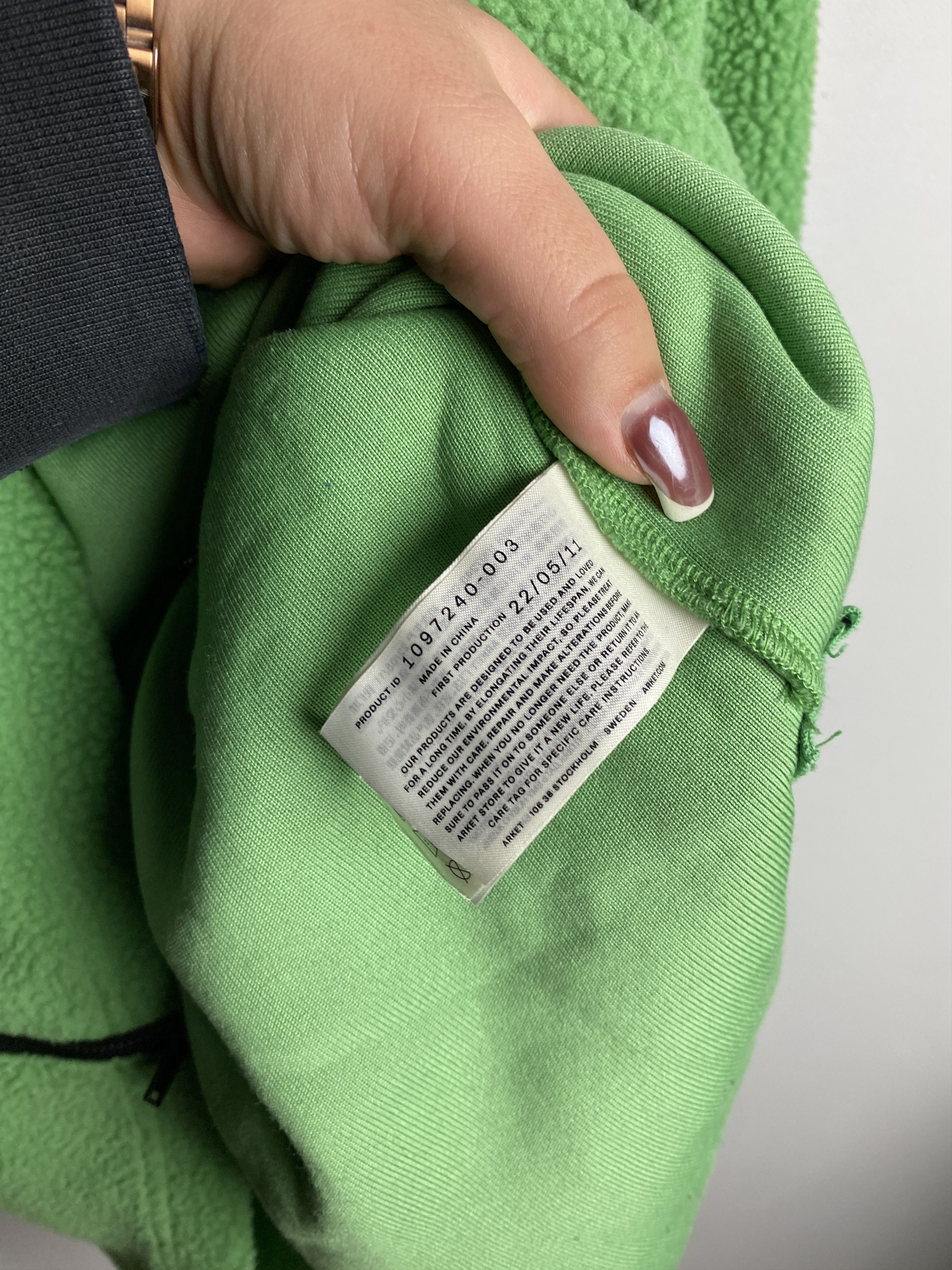 Arket Arket fleece hoodie quarter zip Size US M / EU 48-50 / 2 - 4 Thumbnail