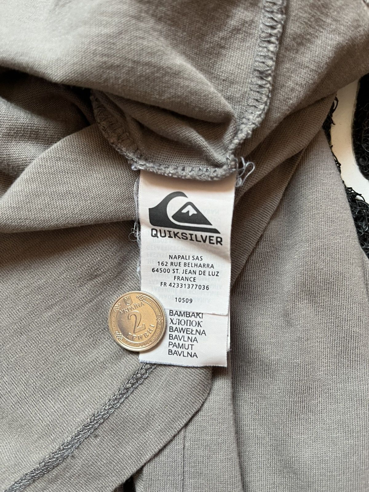 Quiksilver Vintage Quiksilver Streetwear Big Logo Tee Surf Size US M / EU 48-50 / 2 - 5 Thumbnail