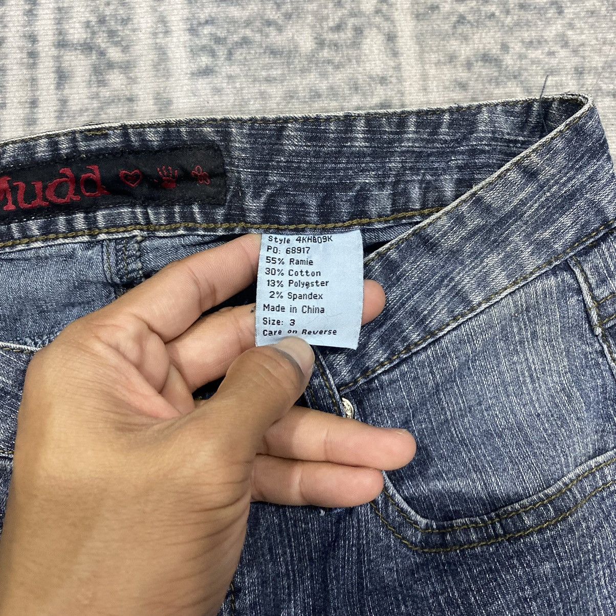 Hysteric Glamour × Japanese Brand × Le Grande Bleu (L.G.B.) Flare☠️ Mudd Japan Washed Jeans 90s Punk Cowboy Size US 28 / EU 44 - 7 Thumbnail