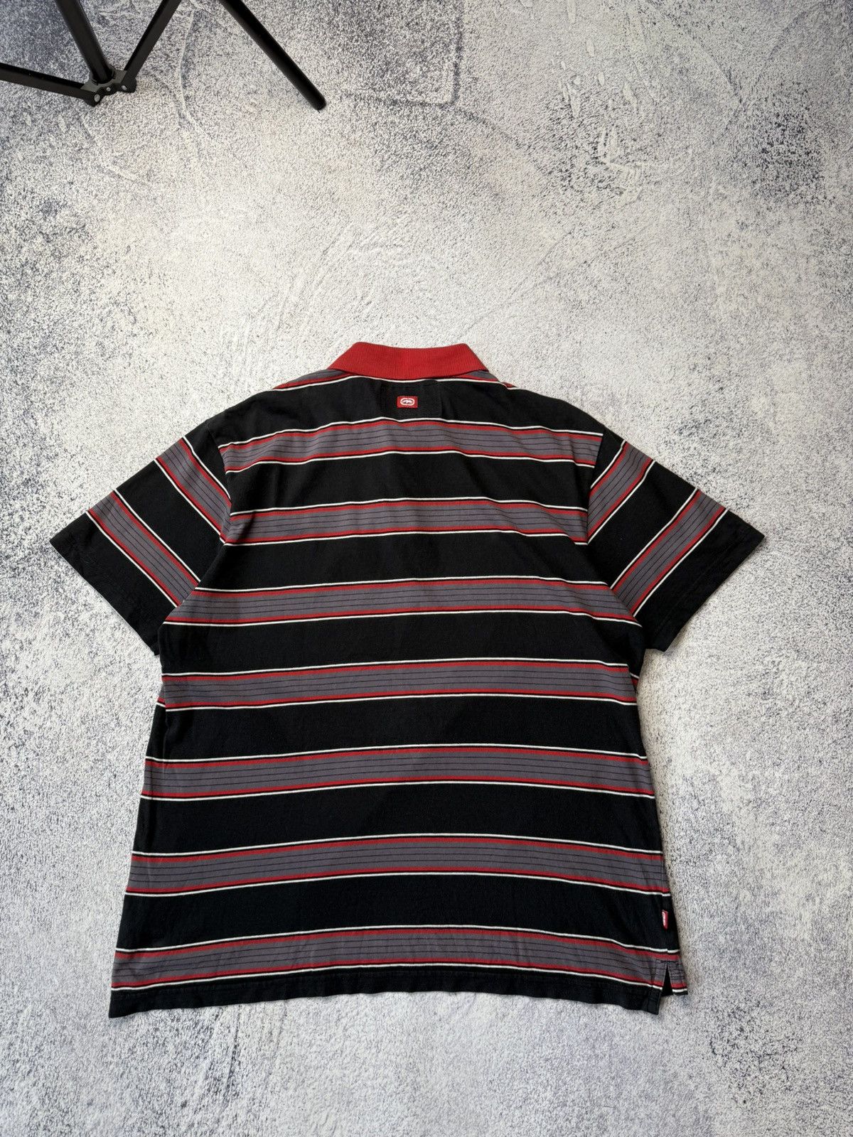 Ecko Unltd. VINTAGE Ecko Unltd Y2K Red Big logo Polo T-Shirt USA Size US L / EU 52-54 / 3 - 20 Thumbnail