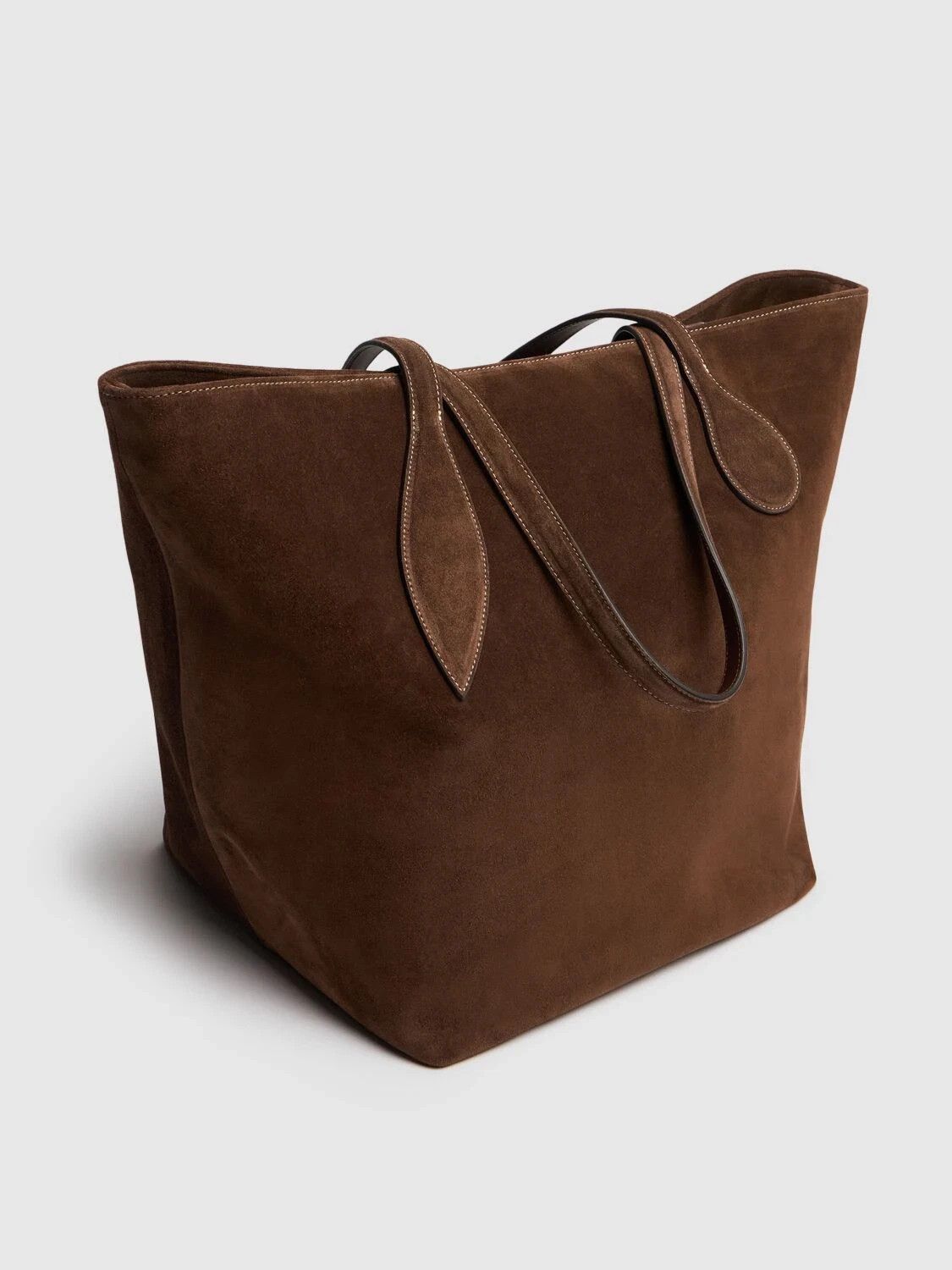 Liffner LIFFNER Sprout Dark Brown Suede Tote Bag New & Authentic Size ONE SIZE - 3 Thumbnail