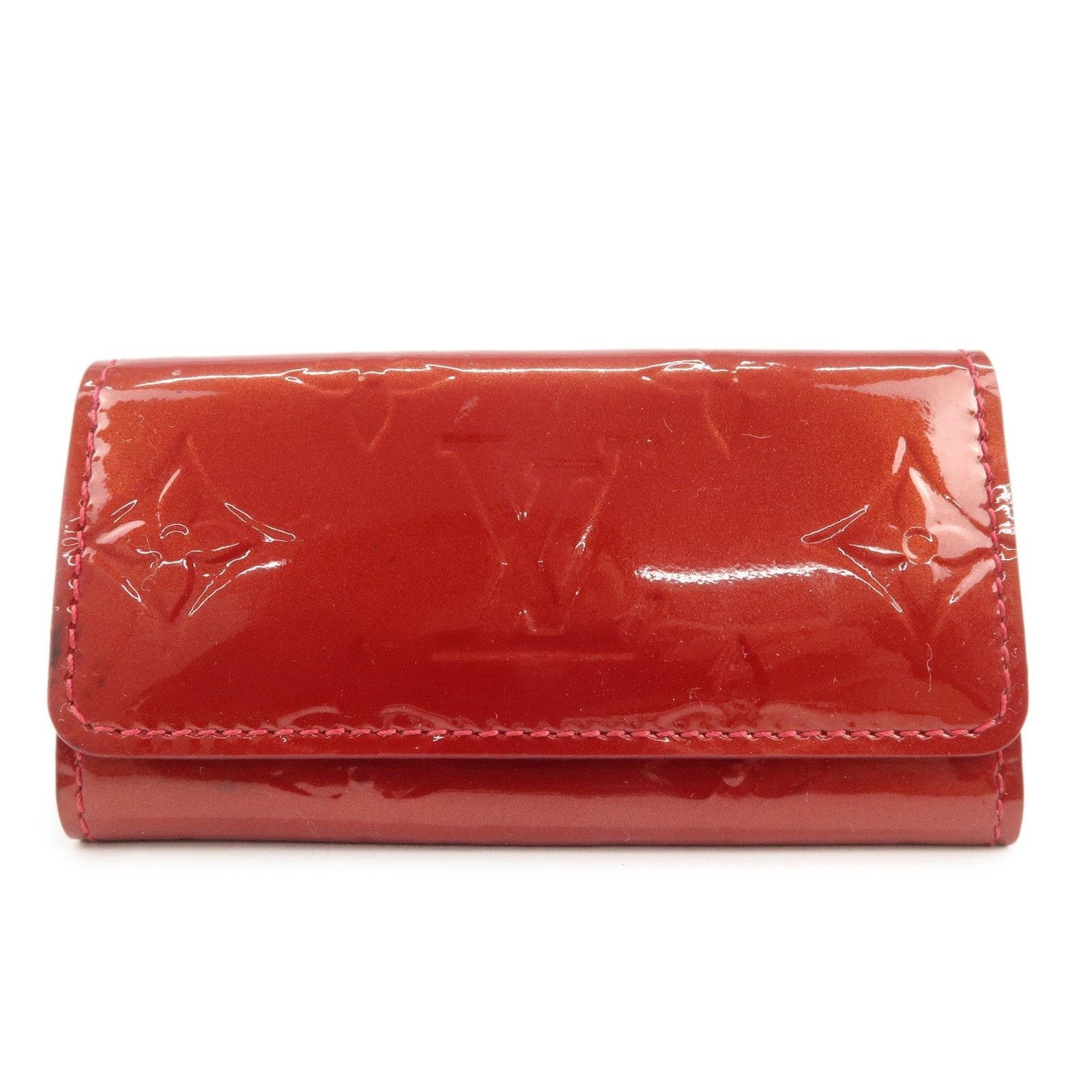 Louis Vuitton Louis Vuitton Monogram Vernis Multicles 4 Key Case Patent Size ONE SIZE - 1 Thumbnail