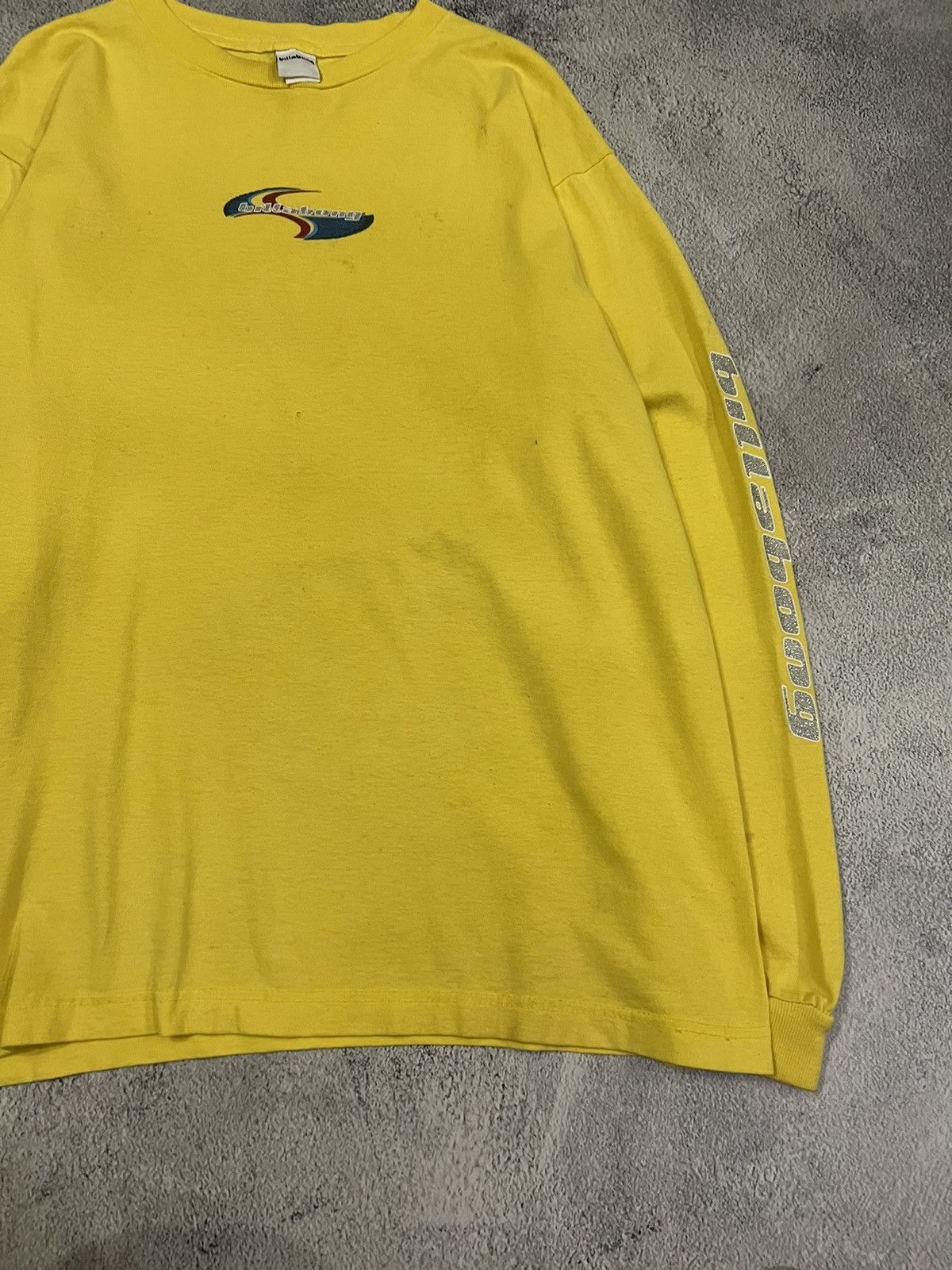 Billabong Vintage Y2k Billabong USA 💛 Faded Big Logo Long Sleeve 90’s Size US L / EU 52-54 / 3 - 5 Thumbnail