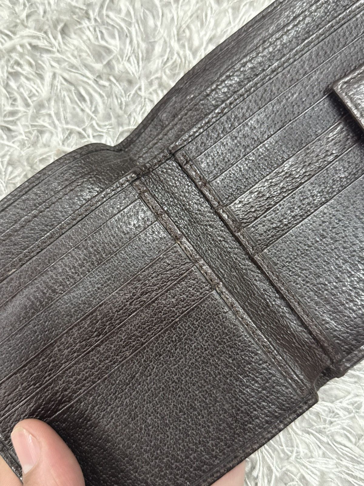 Gucci VINTAGE GUCCI GG CANVAS BI-FOLD WALLET Size ONE SIZE - 6 Thumbnail