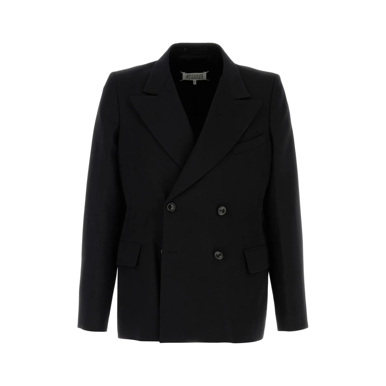 Maison Margiela MAISON MARGIELA Black Wool Blazer Jacket New & Authentic (Me Size US M / EU 48-50 / 2 - 1 Thumbnail