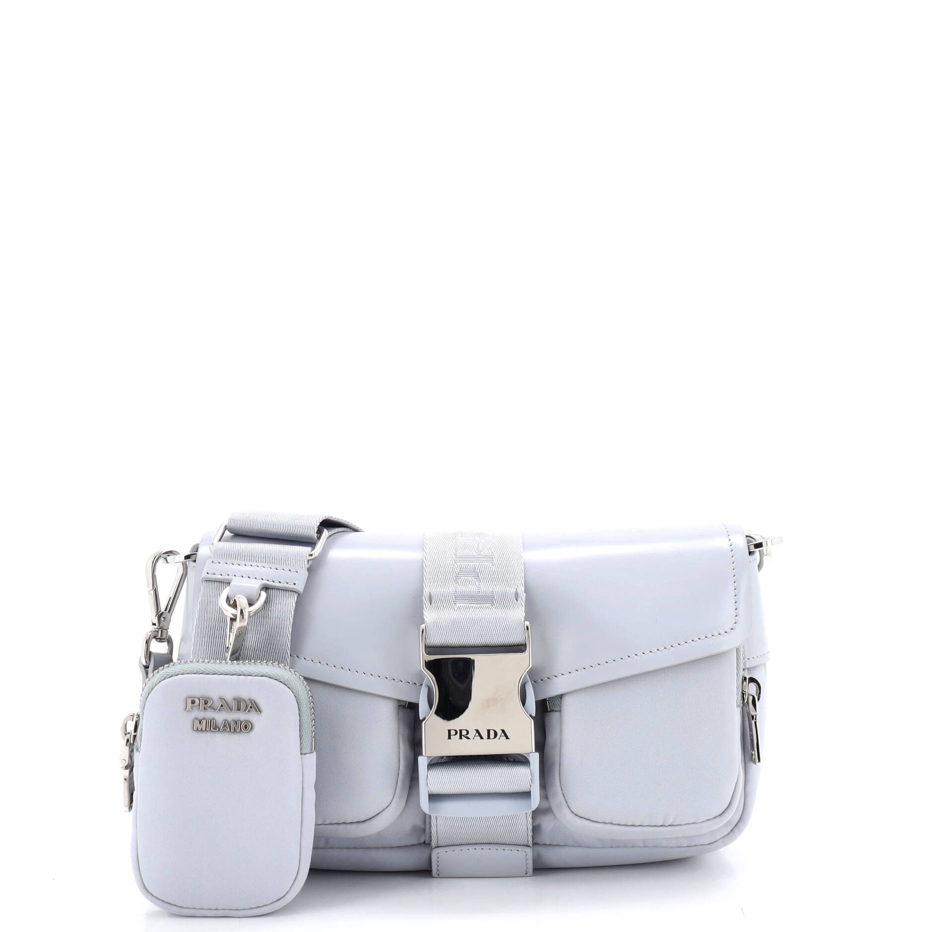 Prada Buckle Pocket Crossbody Bag Size ONE SIZE - 1 Thumbnail