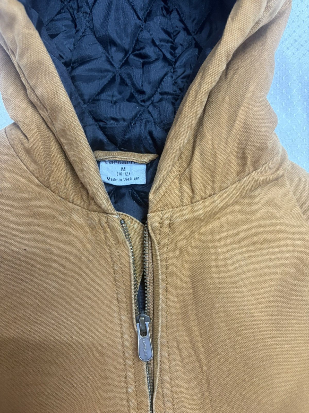 Carhartt Vintage Carhartt Canvas Active Jacket Hooded Size US XS / EU 42 / 0 - 7 Thumbnail