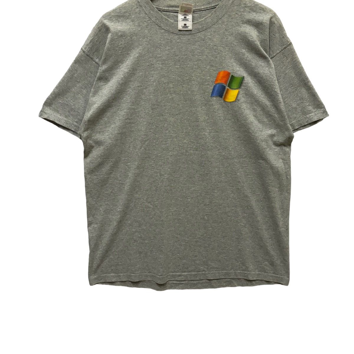 Fruit Of The Loom × Microsoft × Vintage Vintage Microsoft Windows Xp Promo Tshirt Size US L / EU 52-54 / 3 - 4 Thumbnail