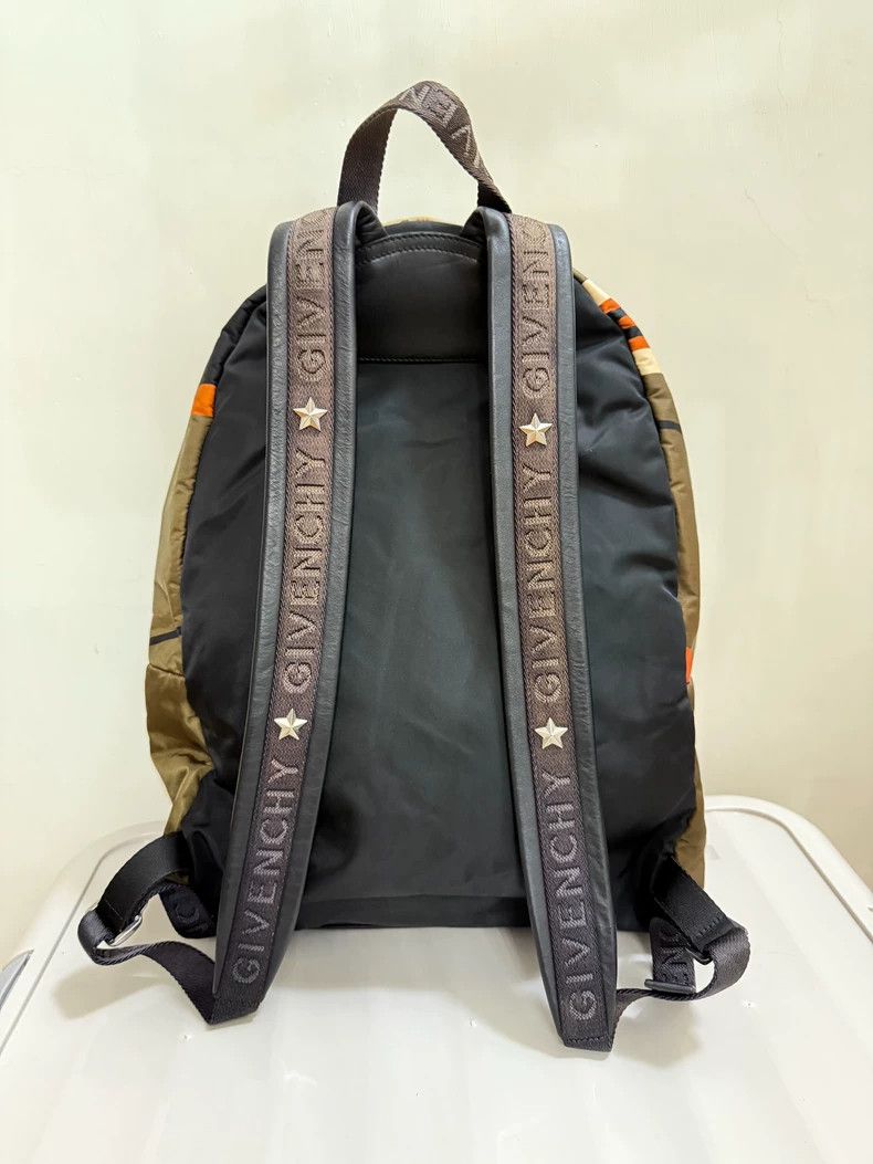 Givenchy Givenchy Camouflage Backpack with Orange Stripes, Military Size ONE SIZE - 3 Thumbnail