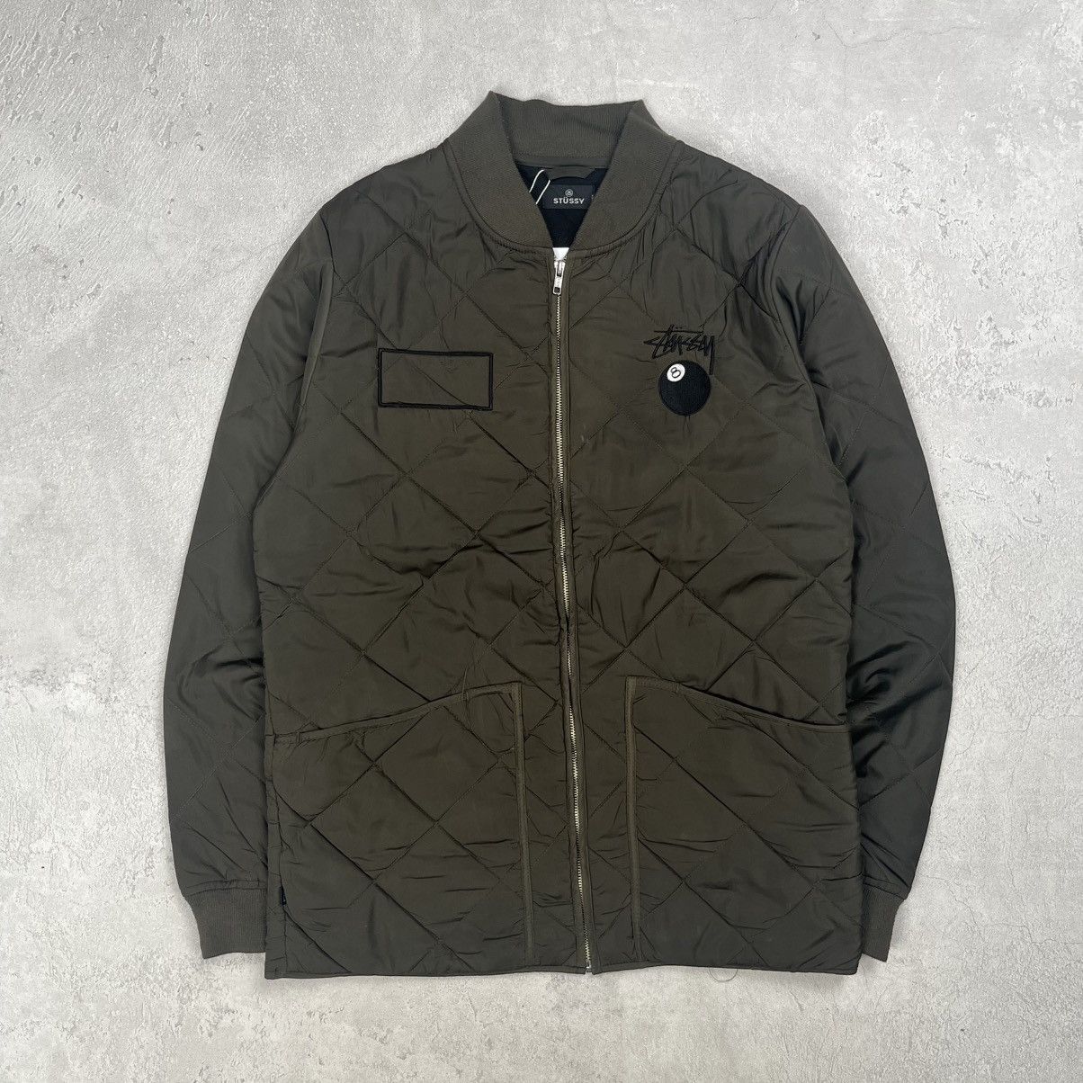 Stussy RARE ⚡️ Vintage stussy 80’s quilted jacket Size US S / EU 44-46 / 1 - 1 Thumbnail