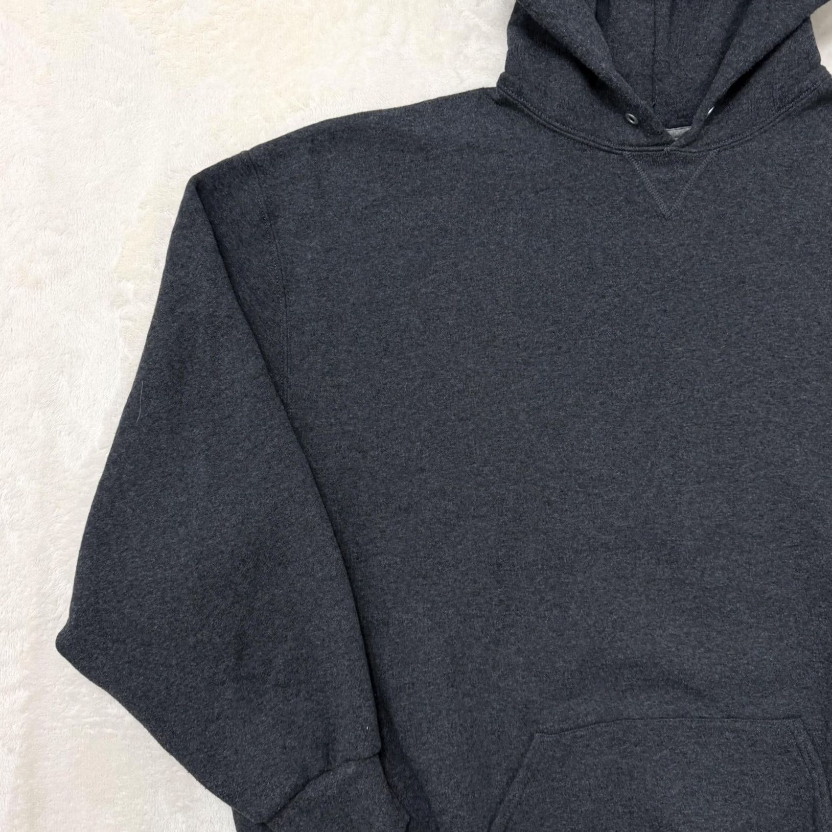 Russell Athletic Russell Athletic Hoodie Mens 4XL Gray Sweater Fleece Pullover Kangaroo Pocket Size US XXL / EU 58 / 5 - 6 Thumbnail