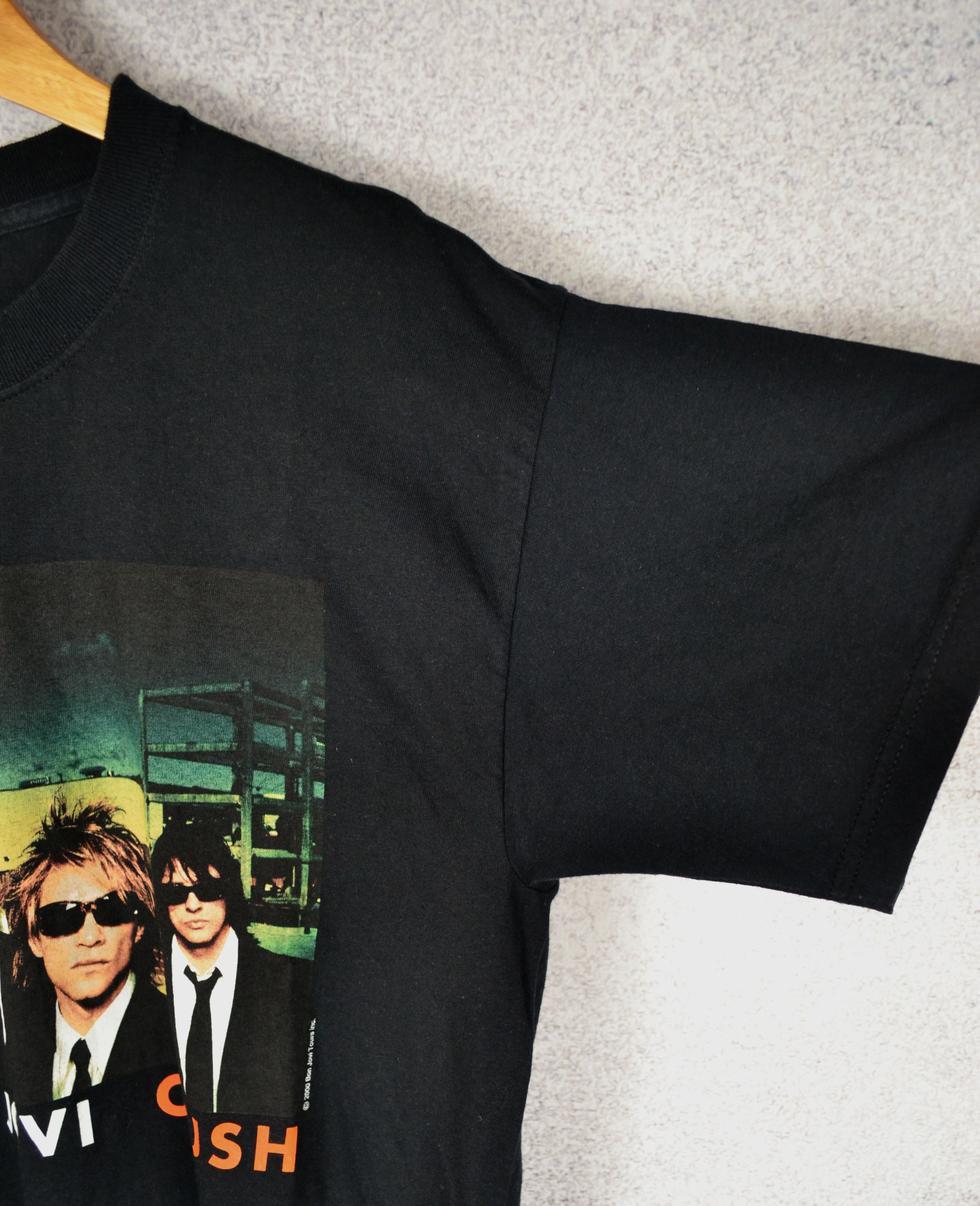 Band Tees Vintage Bon Jovi Crush Tour 2000 Band Tee Size US M / EU 48-50 / 2 - 4 Thumbnail