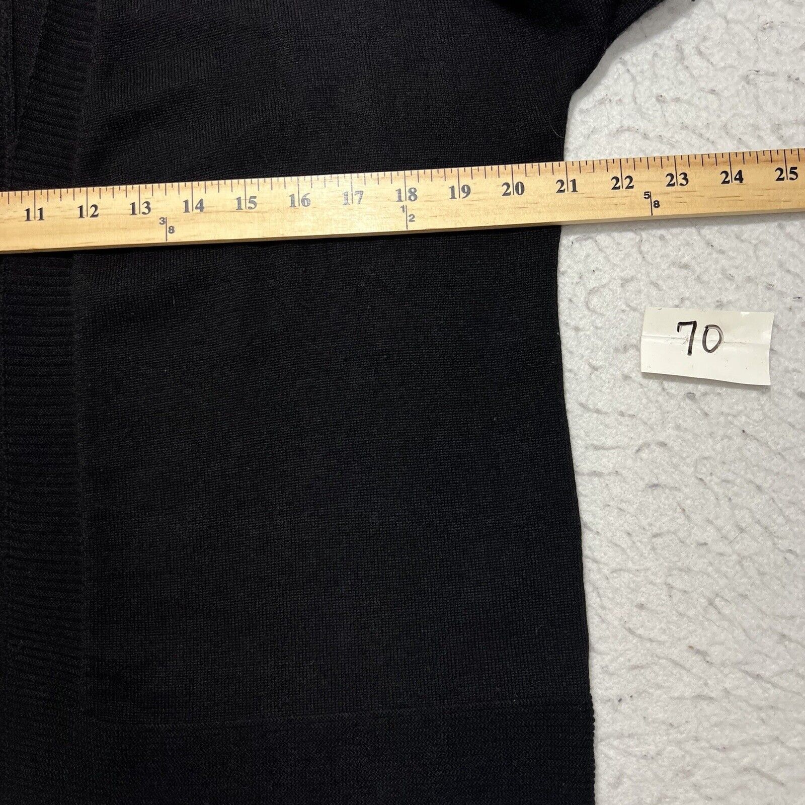 Coldwater Creek Coldwater Creek Wool Blend Black Cardigan Sweater Size XS / US 0-2 / IT 36-38 - 8 Thumbnail