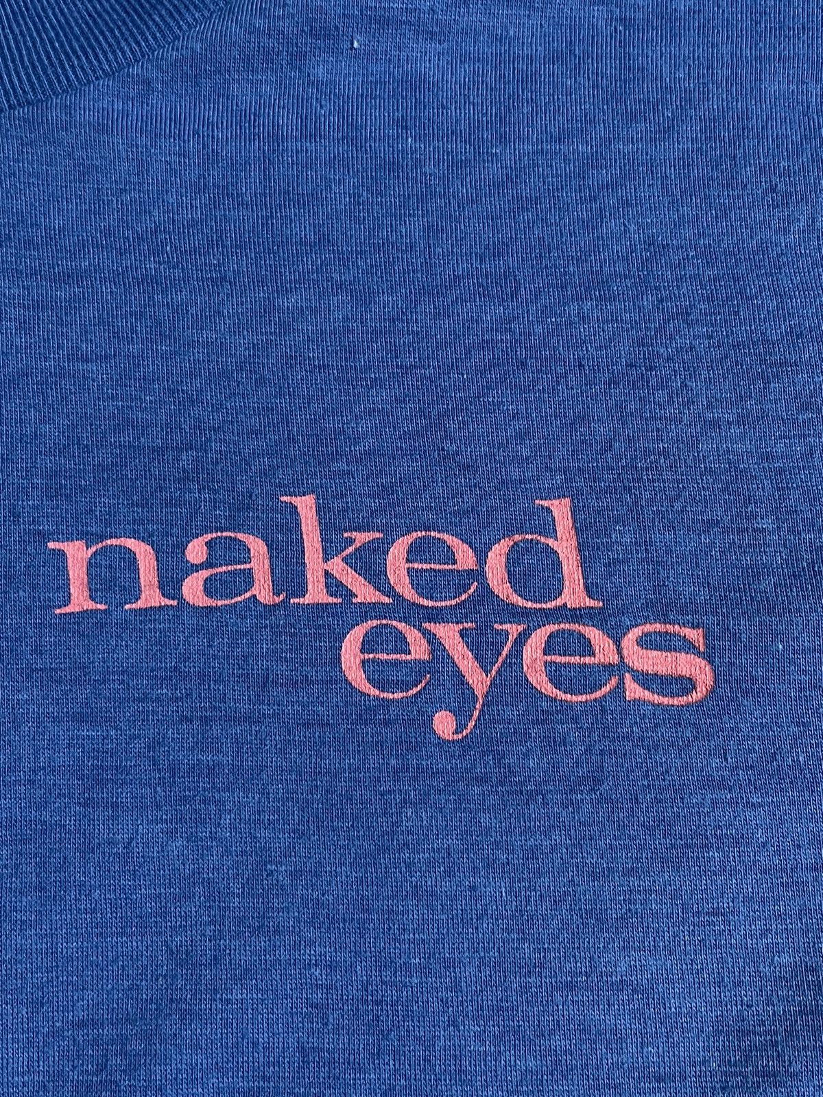 Band Tees Vintage Naked Eyes 80’s Band T-Shirt RARE Size US L / EU 52-54 / 3 - 3 Thumbnail
