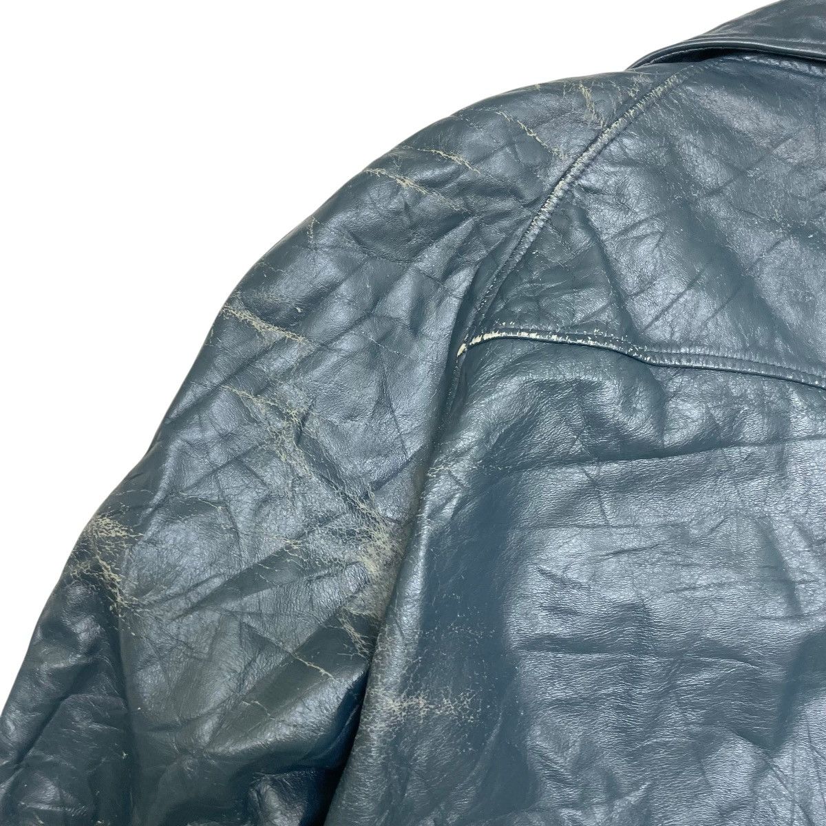 Avirex 🔥 vintage 80s Comber Oasa Softball leather varsity Jacket Size US L / EU 52-54 / 3 - 8 Thumbnail