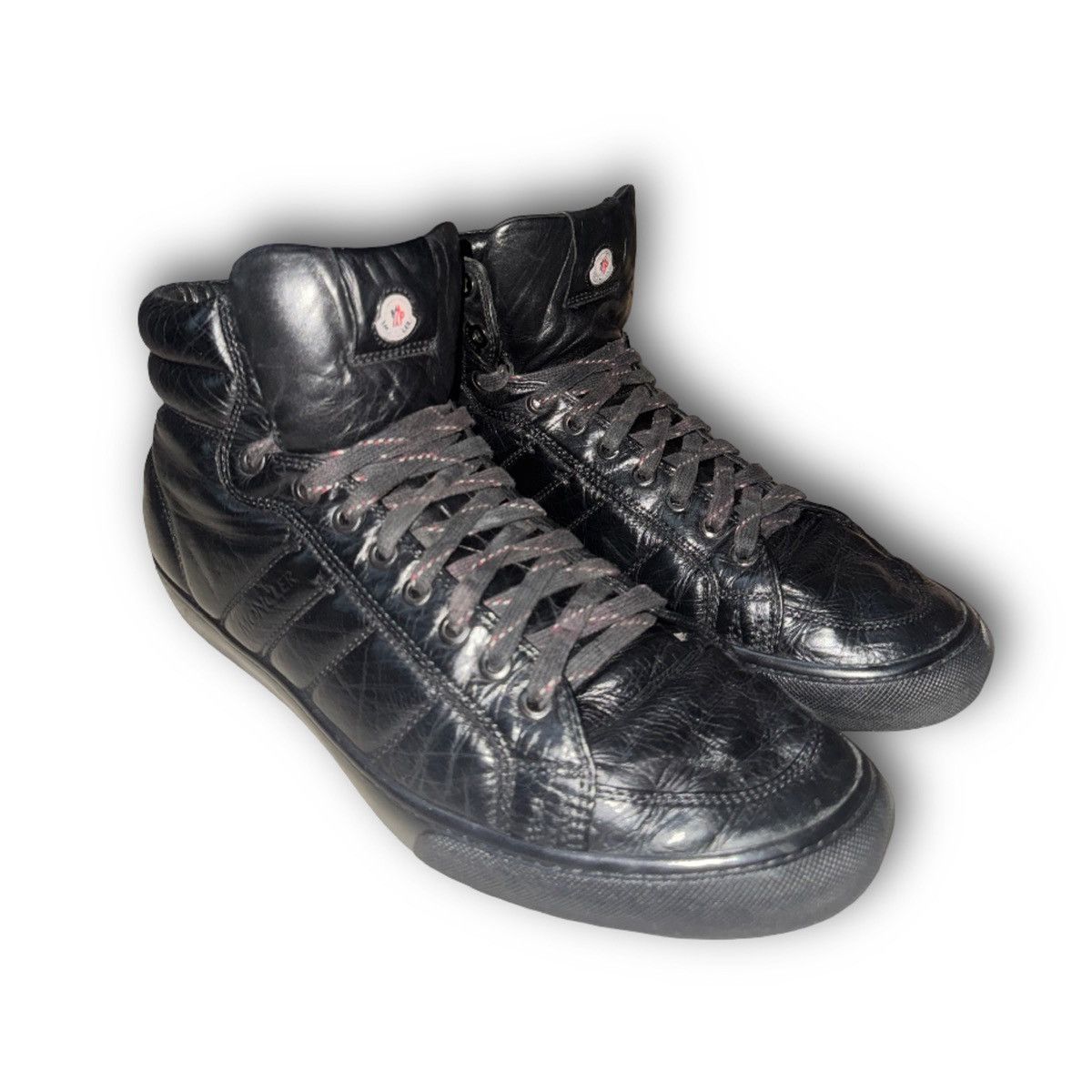 Moncler Moncler Leather Hi Tops Size US 10 / EU 43 - 2 Thumbnail