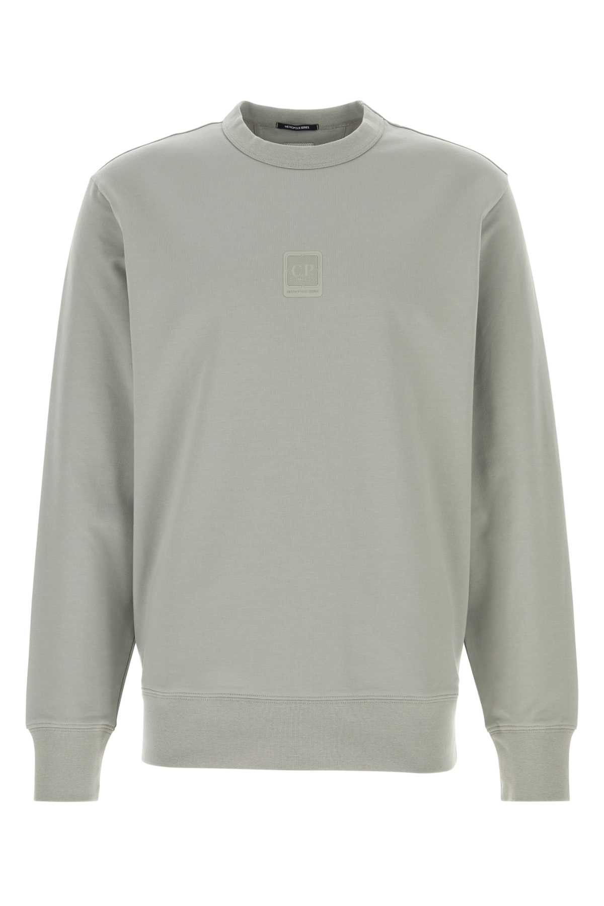 C.P. Company Grey Stretch Cotton Sweatshirt Size US L / EU 52-54 / 3 - 1 Thumbnail