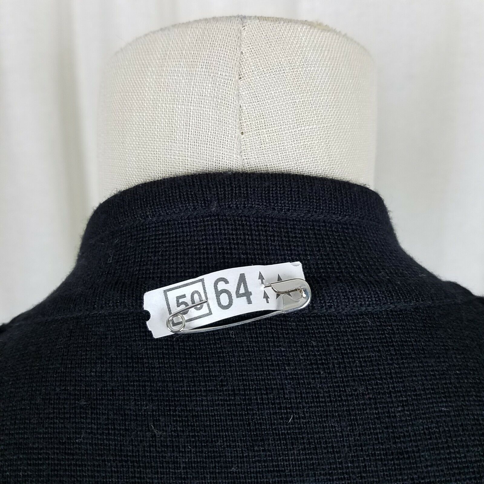 Vintage Vtg Santana Double Knit Sweater Coat Dress S M Gold Buttons Size M / US 6-8 / IT 42-44 - 9 Thumbnail