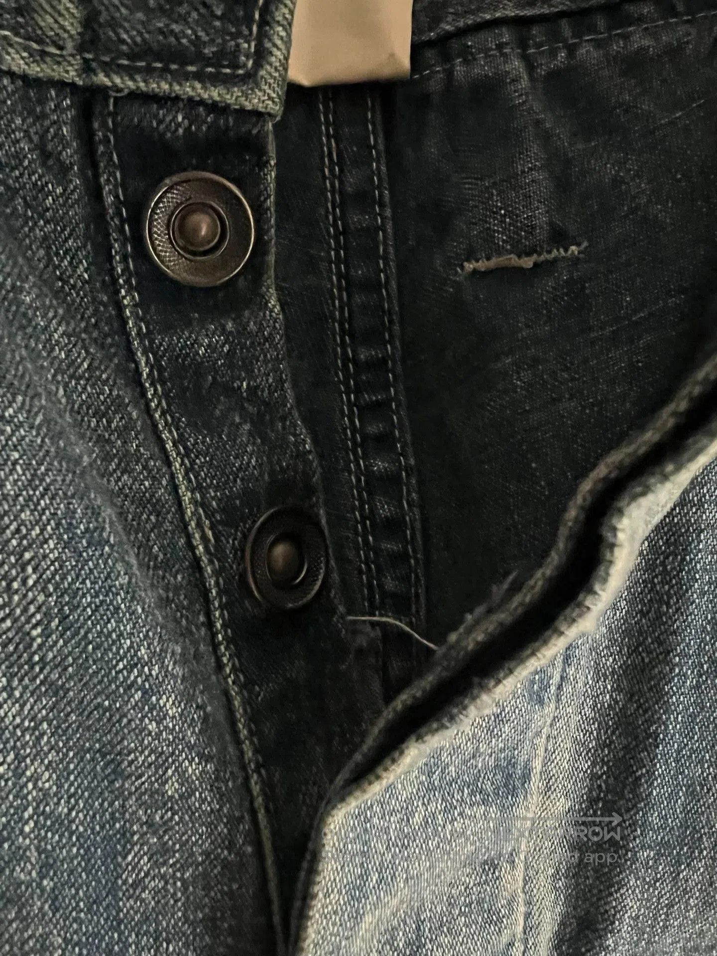 RRL Ralph Lauren RRL Double RL Washed Distressed Suspender Work Pants. Size US 32 / EU 48 - 4 Thumbnail