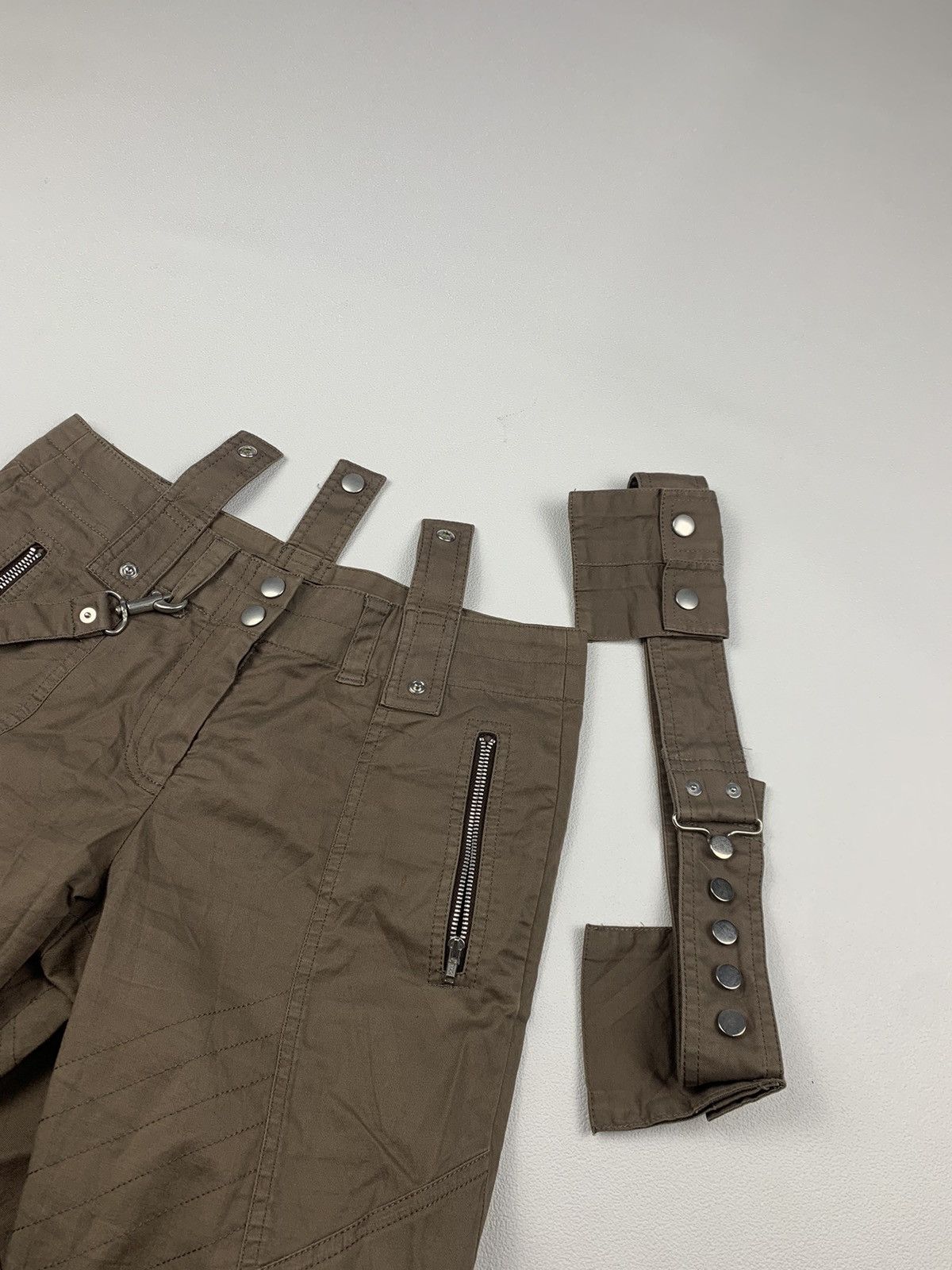 If Six Was Nine Dkny Belt BotCut Pants Size 28" / US 6 / IT 42 - 7 Thumbnail