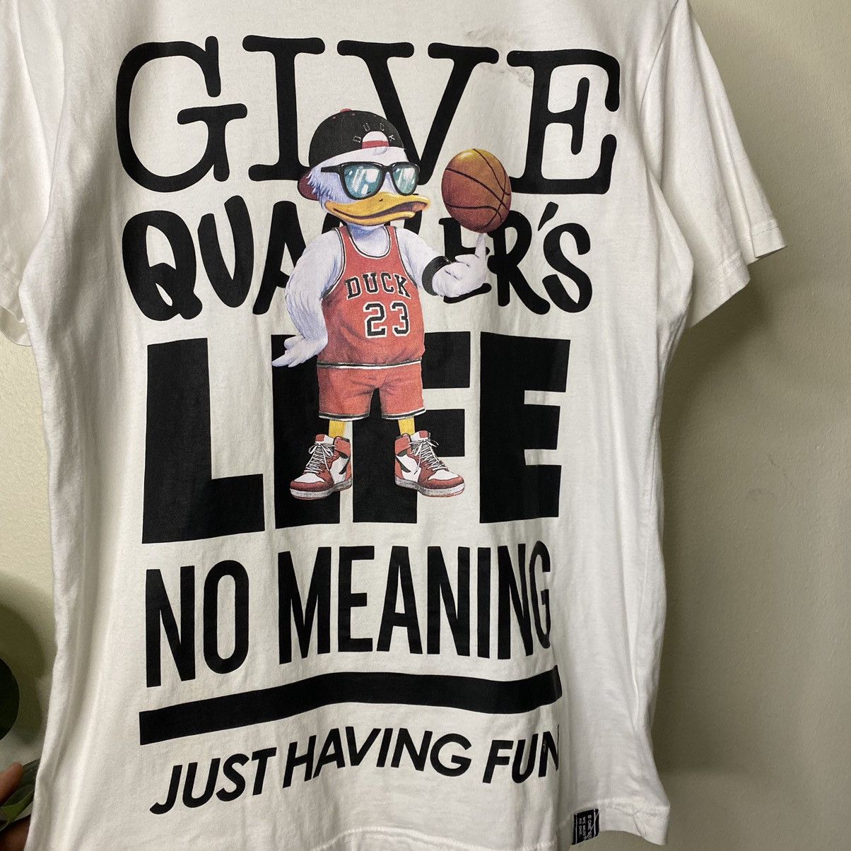 Japanese Brand B one soul Duck Dude Printed Tee Size US S / EU 44-46 / 1 - 2 Thumbnail