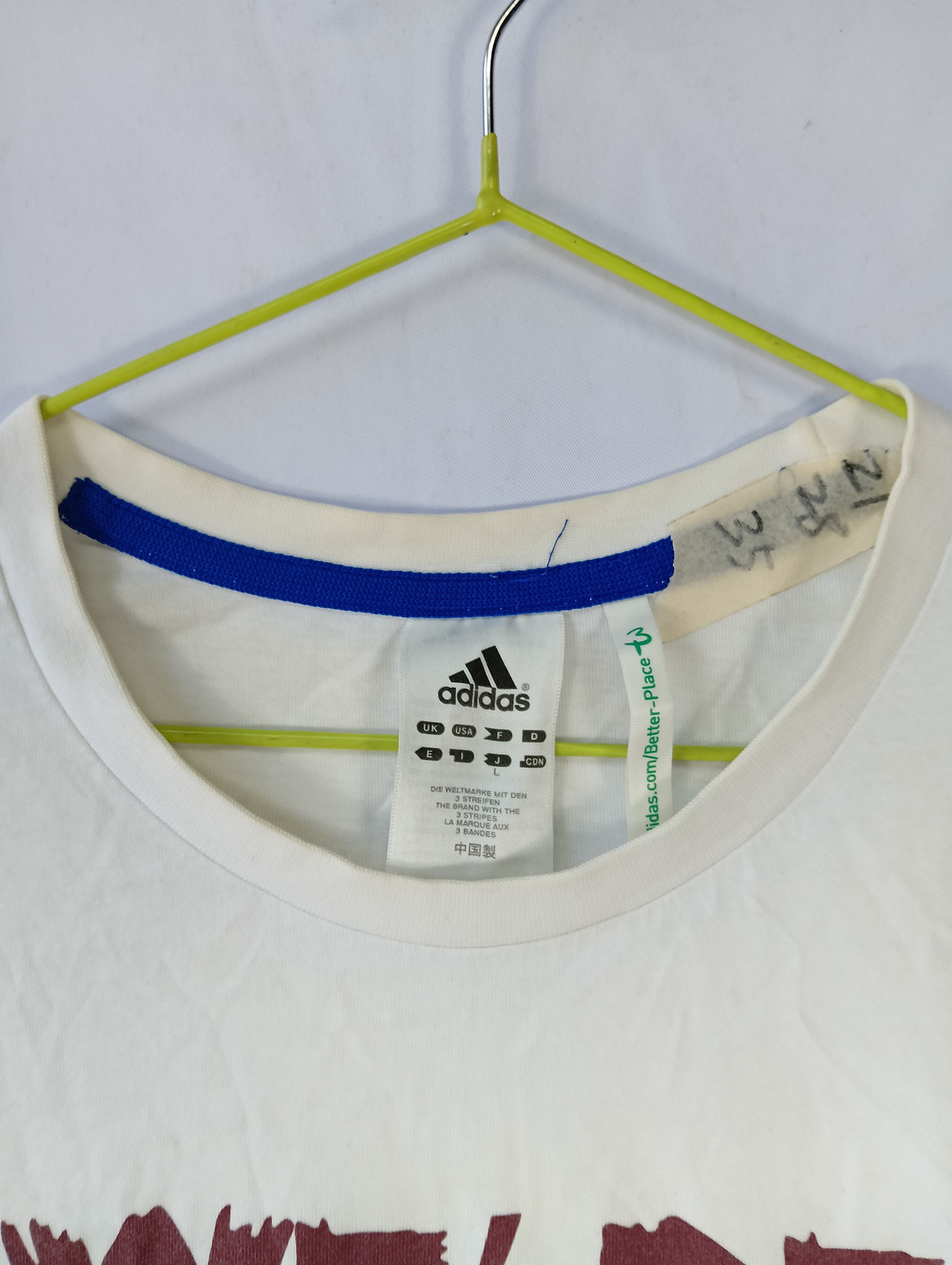 Adidas we here to serve athletes adidas tee sport Size US L / EU 52-54 / 3 - 3 Thumbnail