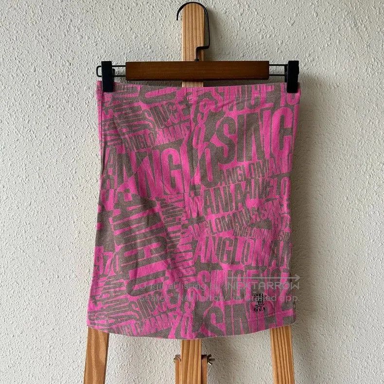 Vivienne Westwood Vivienne Westwood Pink Graffiti Tube Top. Size US XS / EU 42 / 0 - 2 Thumbnail
