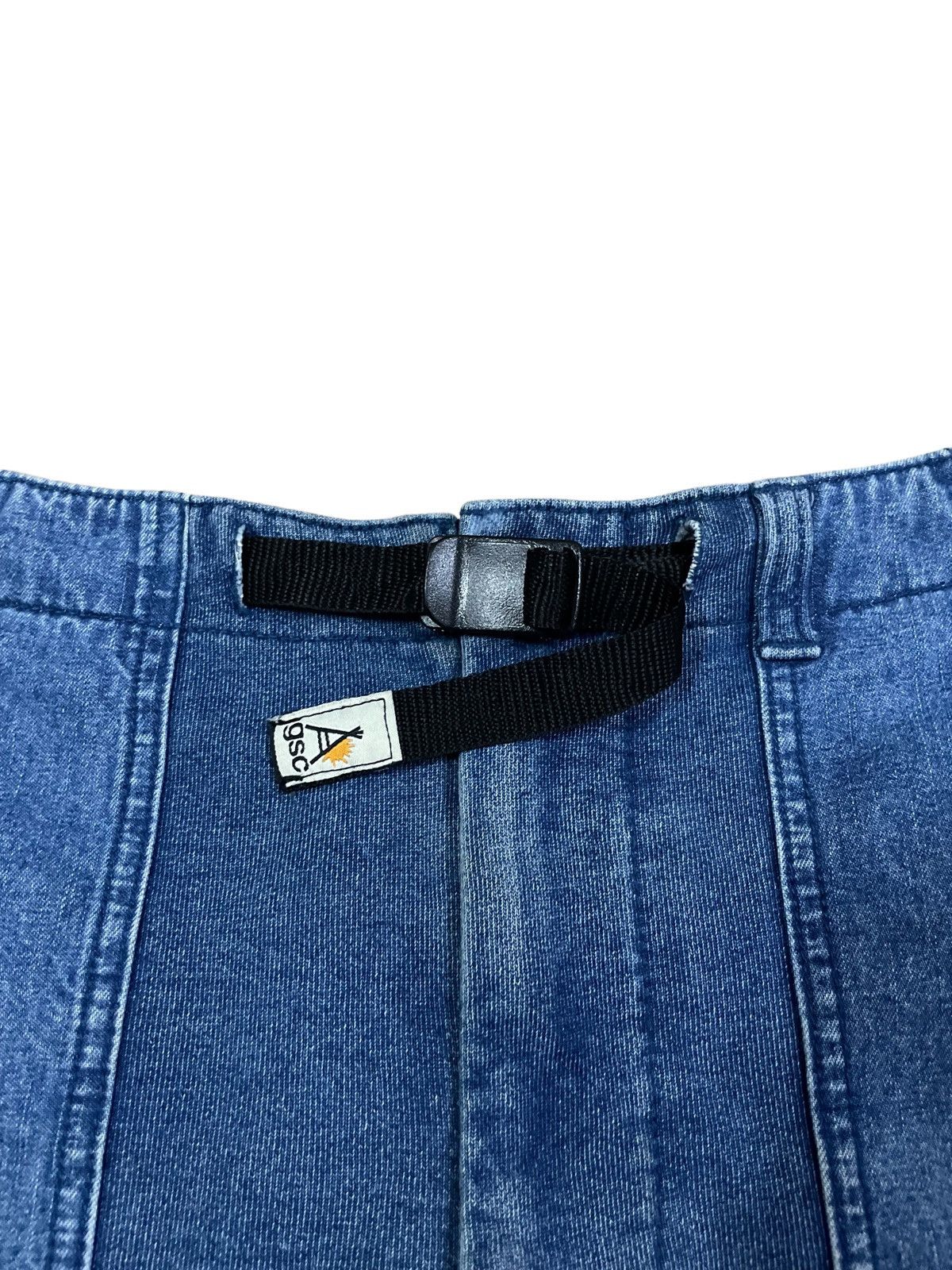 go slow caravan Go Slow Caravan Street Gorpcore Denim Jogger Pants Size US 31 - 4 Thumbnail