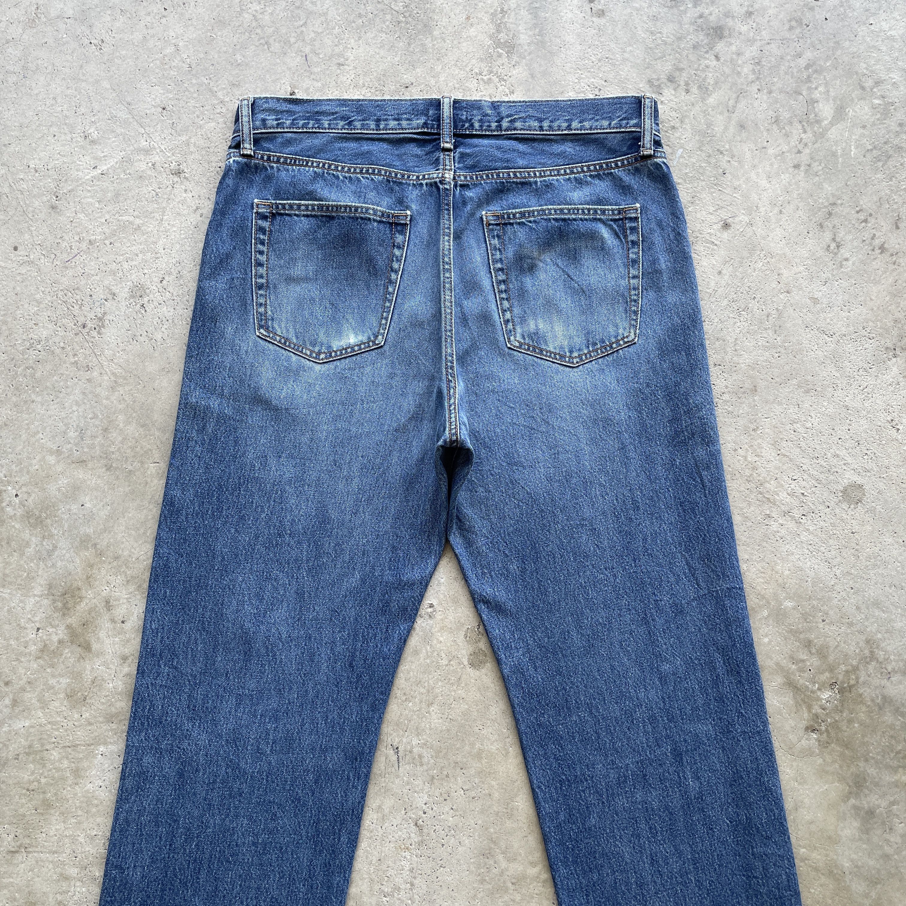 Japanese Brand W35x31 Vintage Japanese Brand Denim Faded Pants Jeans Size US 35 - 8 Thumbnail