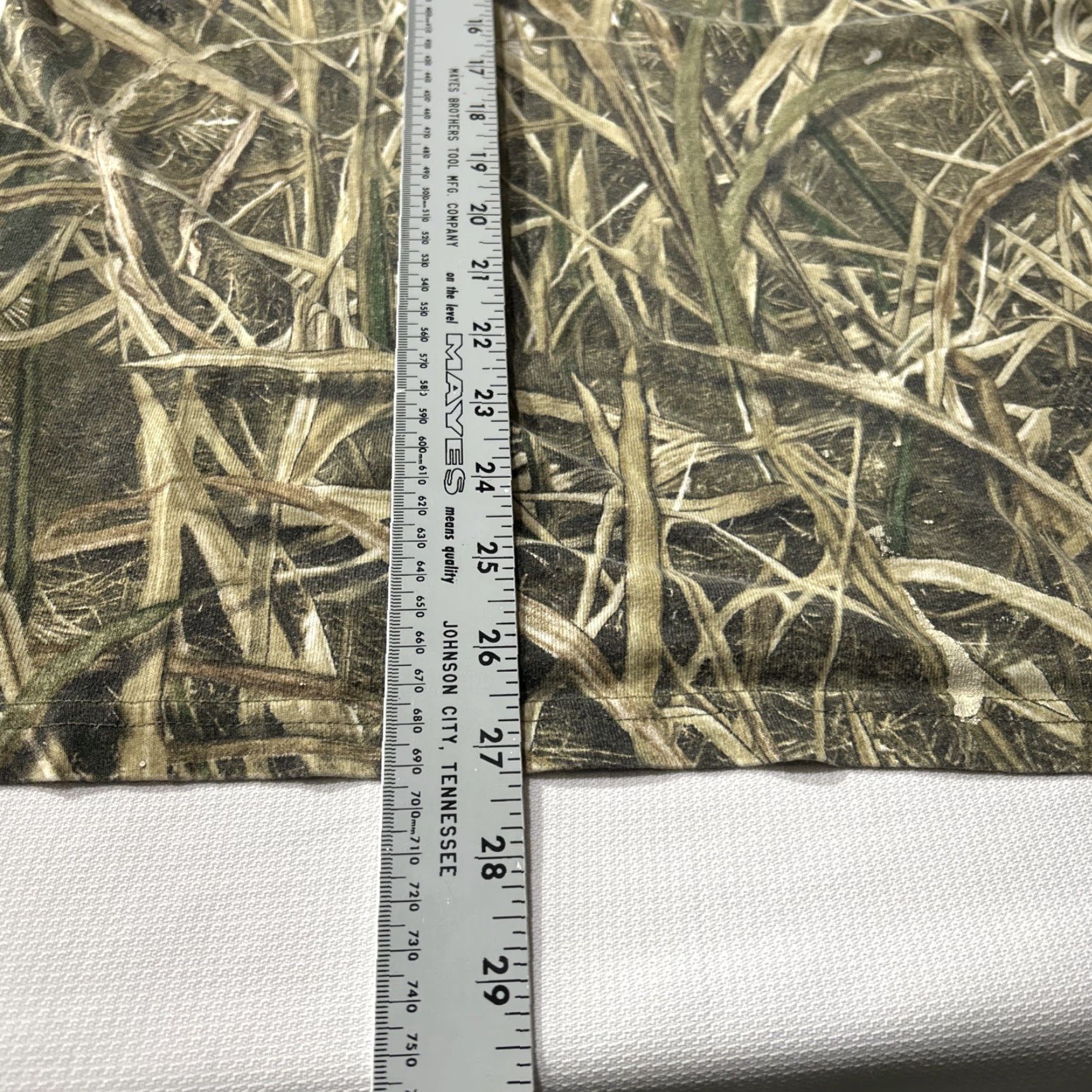 Vintage Mossy Oak Shadow Grass Blades Camo T-Shirt Mens Large Hunting Long-Sleeve Size US L / EU 52-54 / 3 - 5 Thumbnail