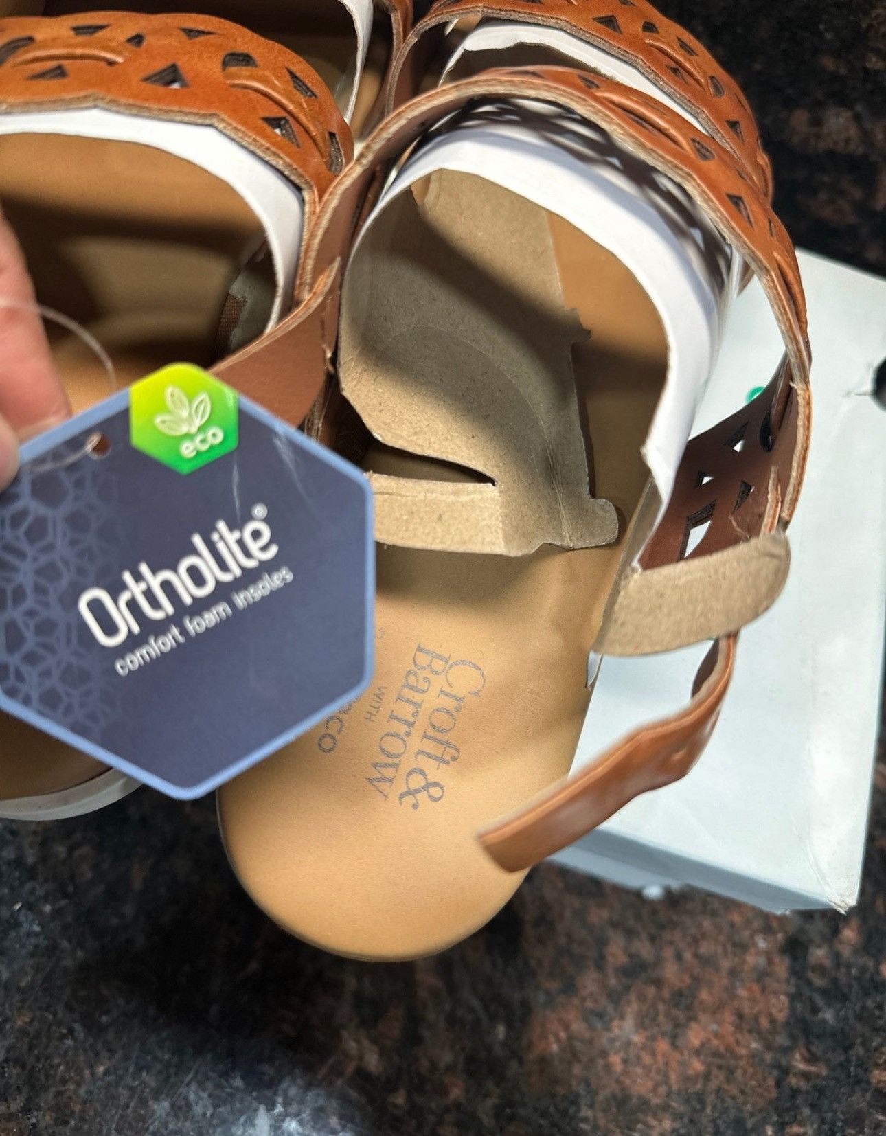 Croft & Barrow Croft & Barrow Ortholite Eco Sandal Size 11 Size US 11 / IT 41 - 2 Thumbnail