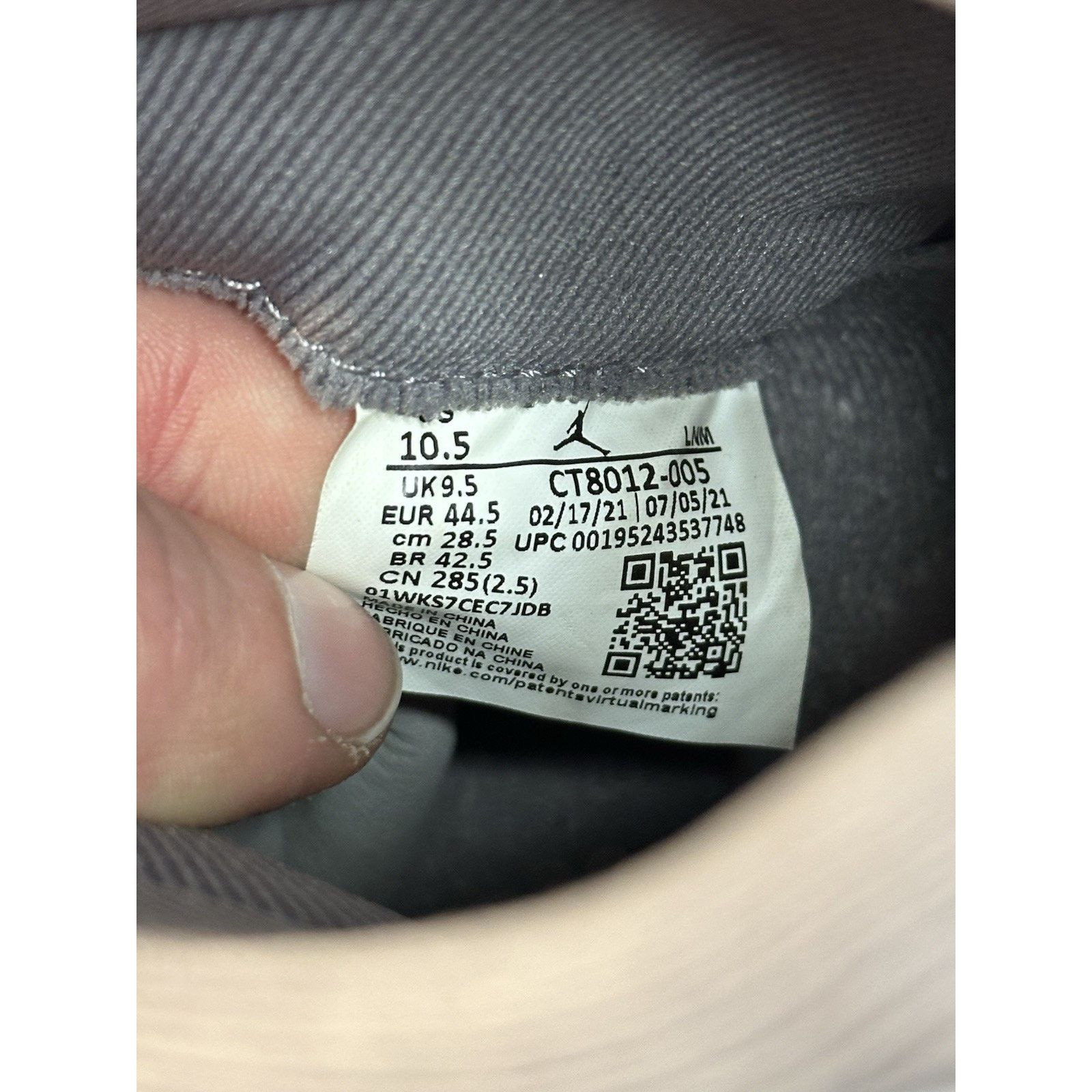 Jordan Brand Jordan 11 Retro Cool Grey - Size 10.5 Size US 10.5 / EU 43-44 - 7 Thumbnail