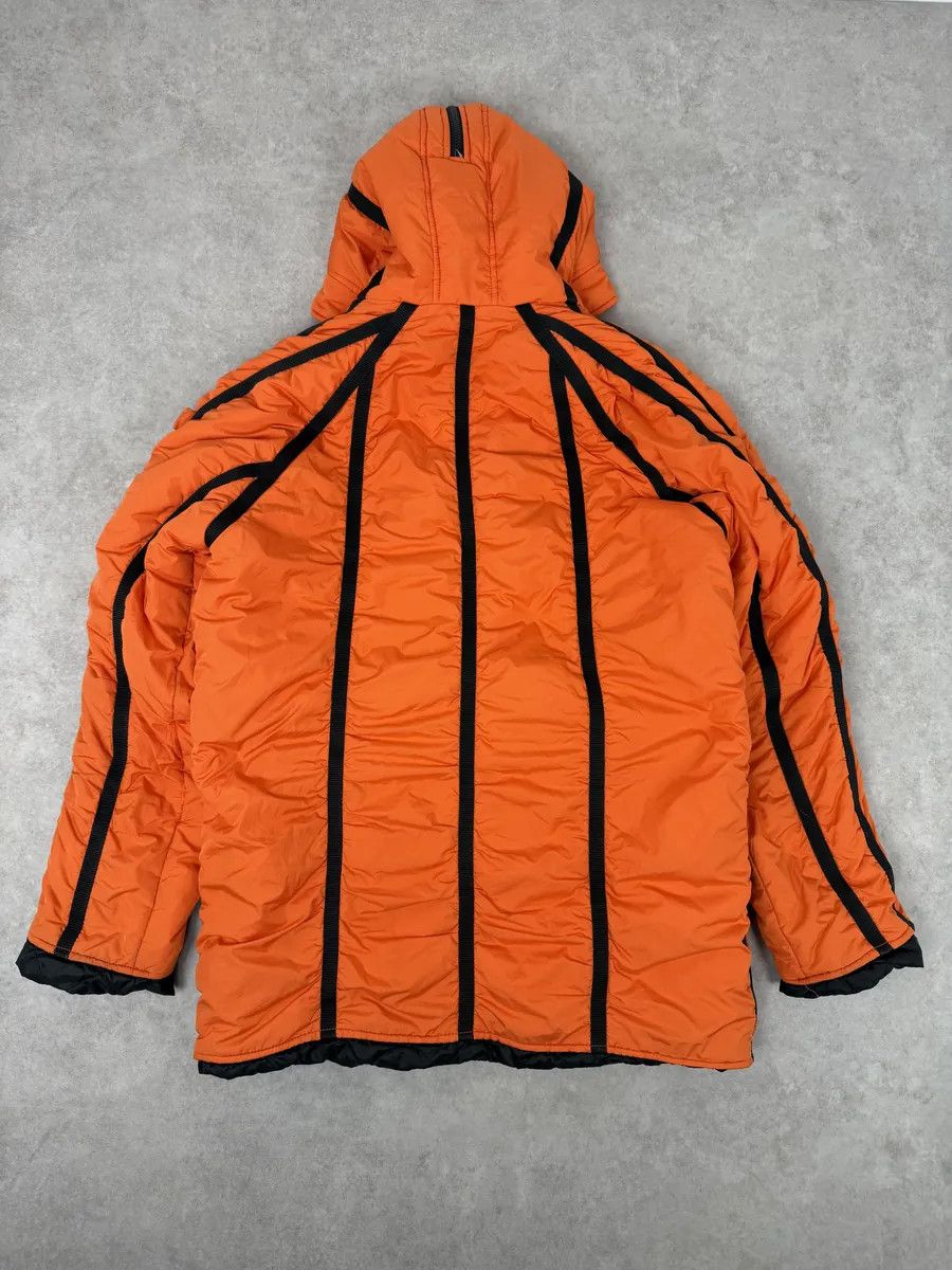 Dolce & Gabbana AW2003 Dolce & Gabbana Orange & Black Lined Ultra Hooded Size US M / EU 48-50 / 2 - 4 Thumbnail