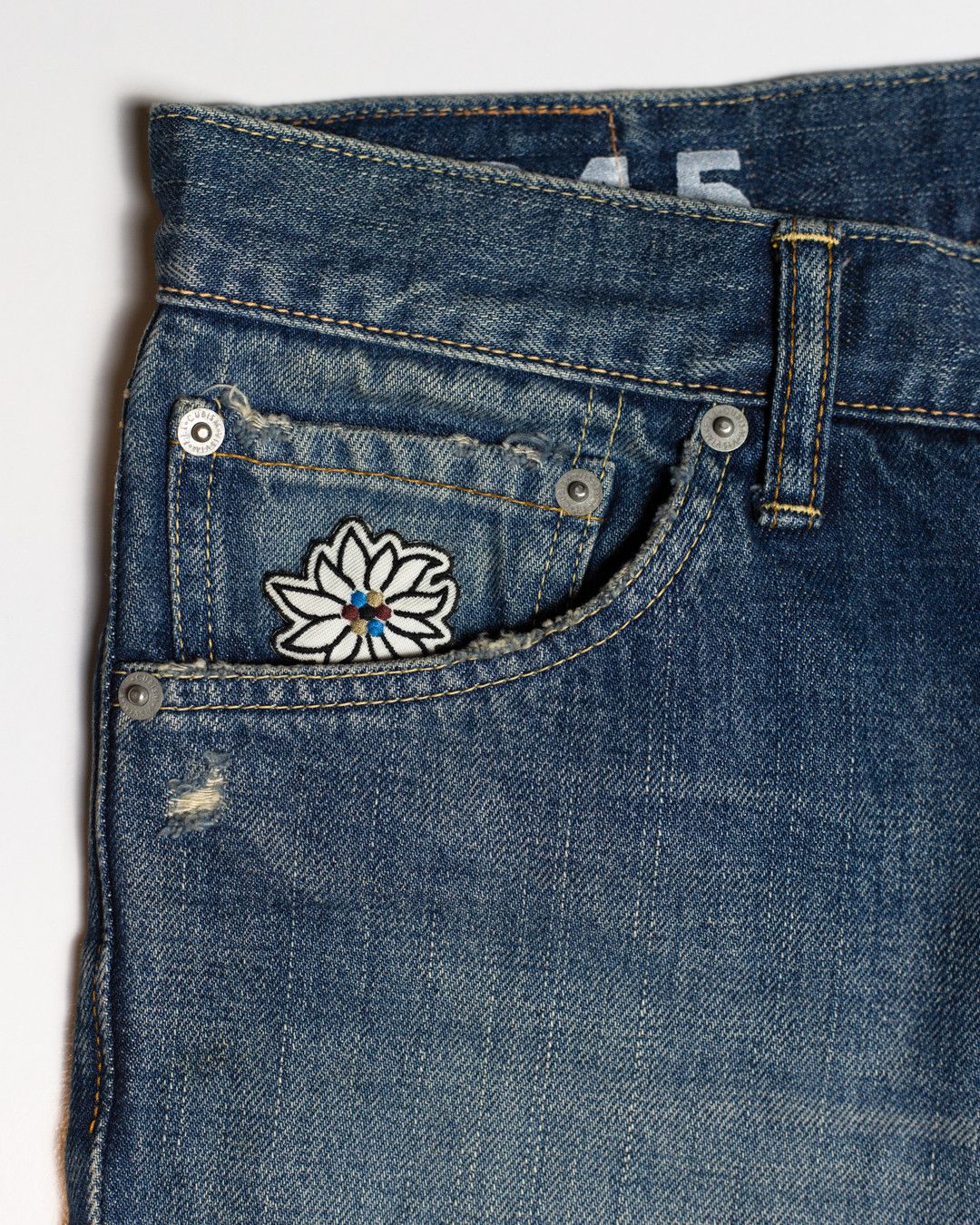 Visvim 04D4.5 PATCH DENIM Size US 30 / EU 46 - 7 Thumbnail