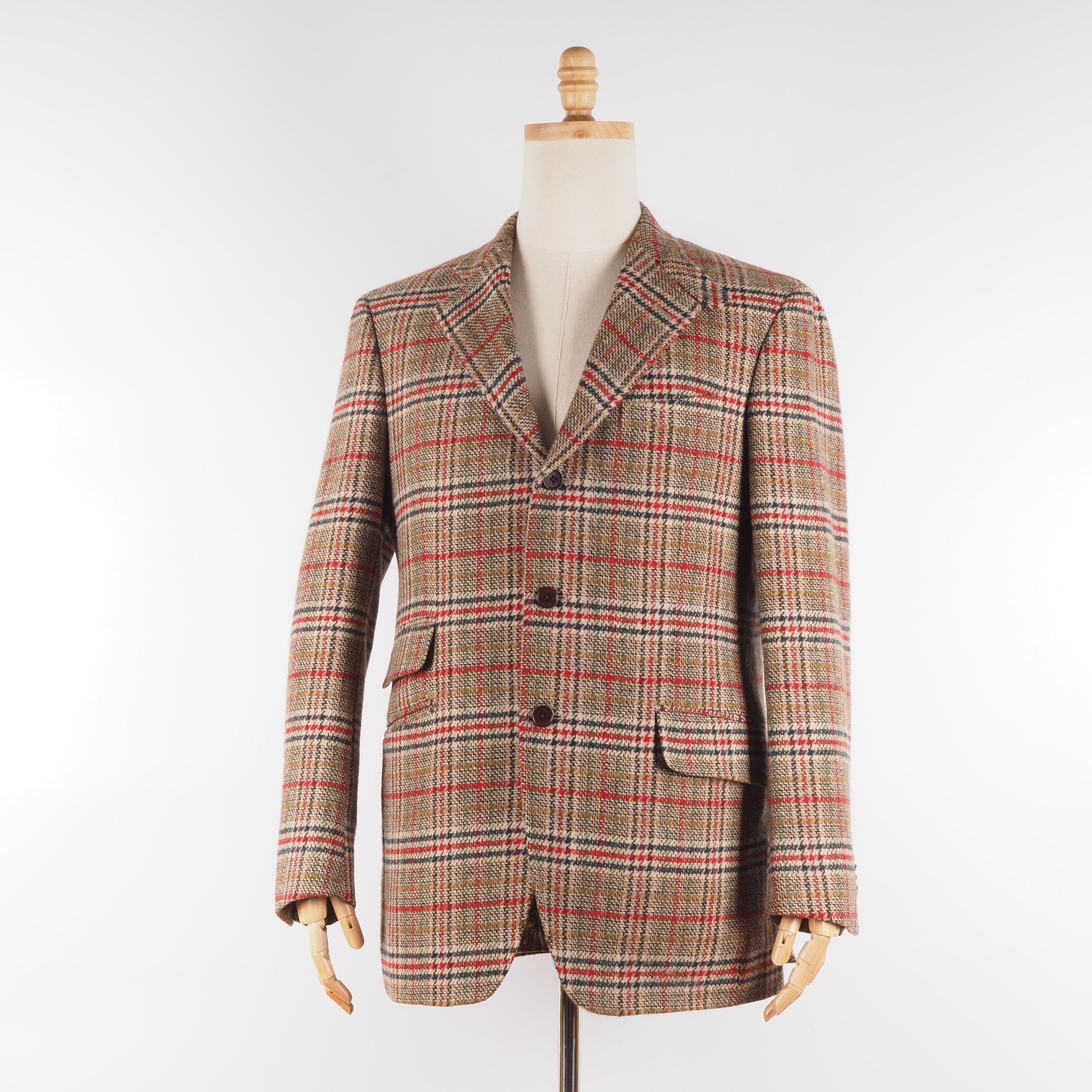 ETRO Vintage Wool Multi Sport Coat Blazer Jacket