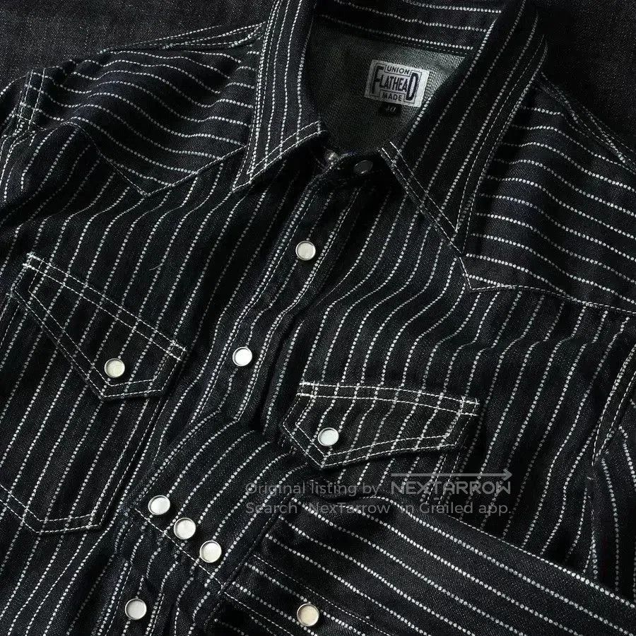 The Flat Head The Flat Head Wabash Stripe Western Shirt. Size US XS / EU 42 / 0 - 3 Thumbnail