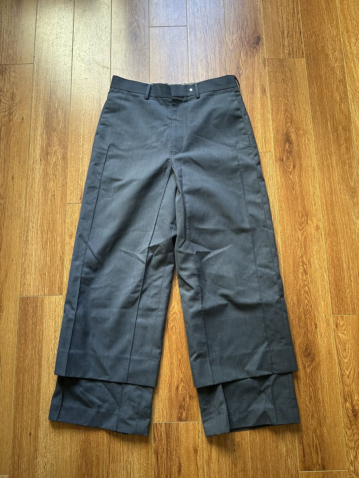 Comme des Garcons Karmuel Young Double Layered Trousers Size US 30 / EU 46 - 1 Thumbnail