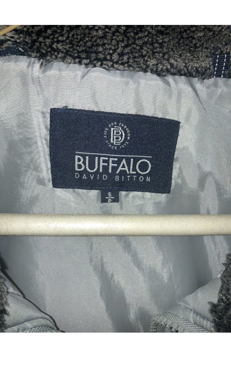 Buffalo David Bitton Buffalo David Bitton Cable Knit Puffer Jacket Blue S Size US S / EU 44-46 / 1 - 2 Thumbnail