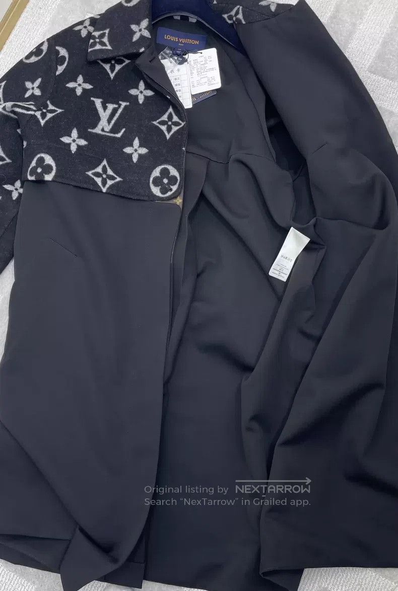 Louis Vuitton Louis Vuitton Wool presbyopic windbreaker coat Size XXS / US 00 / IT 34 - 7 Thumbnail