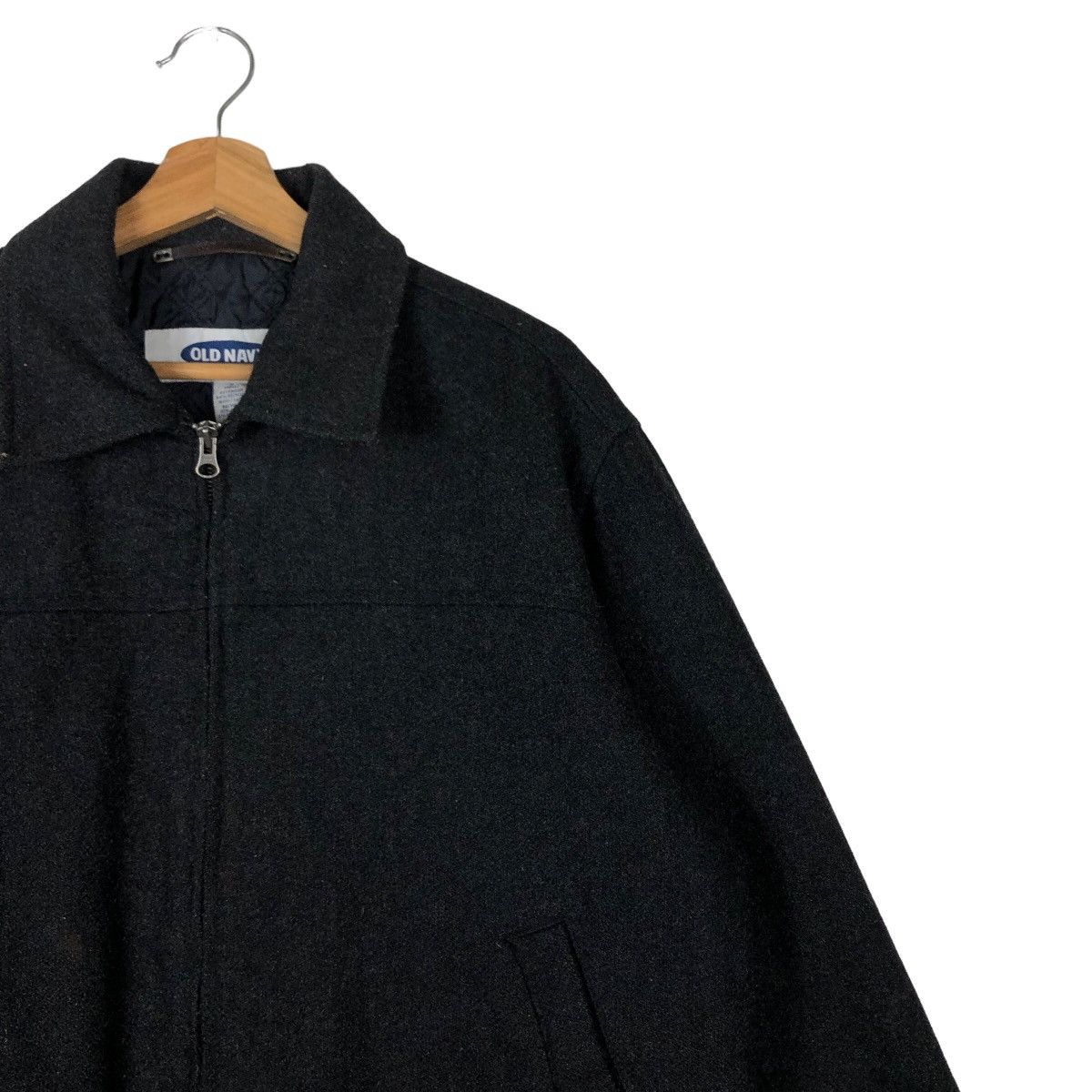 Issey Miyake 🔥90’s Vintage Wool Bomber Jacket Old Navy Japan Made Size US S / EU 44-46 / 1 - 6 Thumbnail