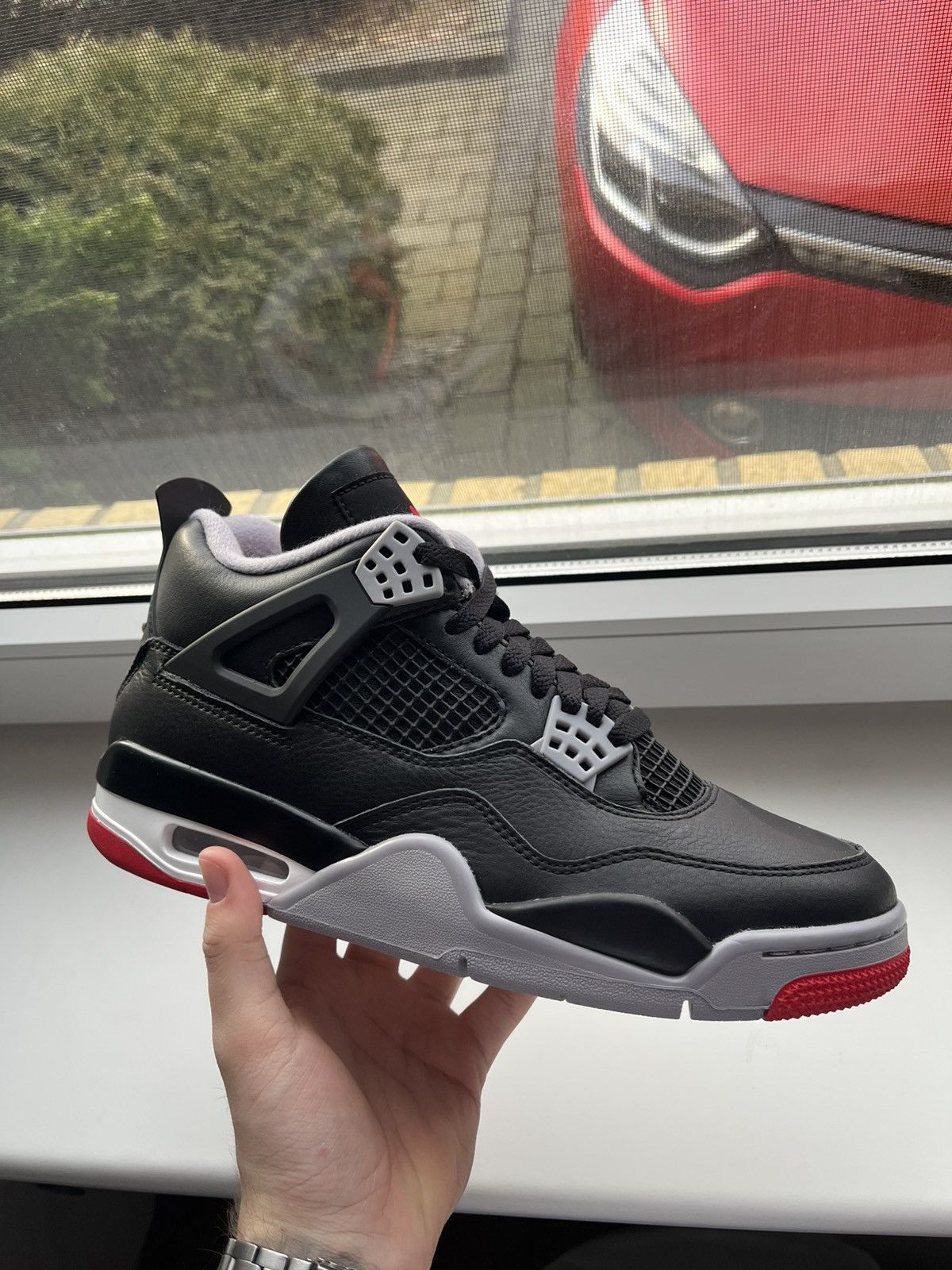 Jordan Brand × Nike Jordan 4 Bred Reimagined Size US 8 / EU 41 - 1 Thumbnail