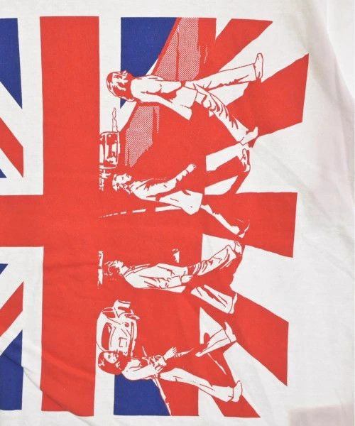 Comme des Garcons T-Shirts Flag Print Short Sleeve Crew Neck White Size US L / EU 52-54 / 3 - 5 Thumbnail