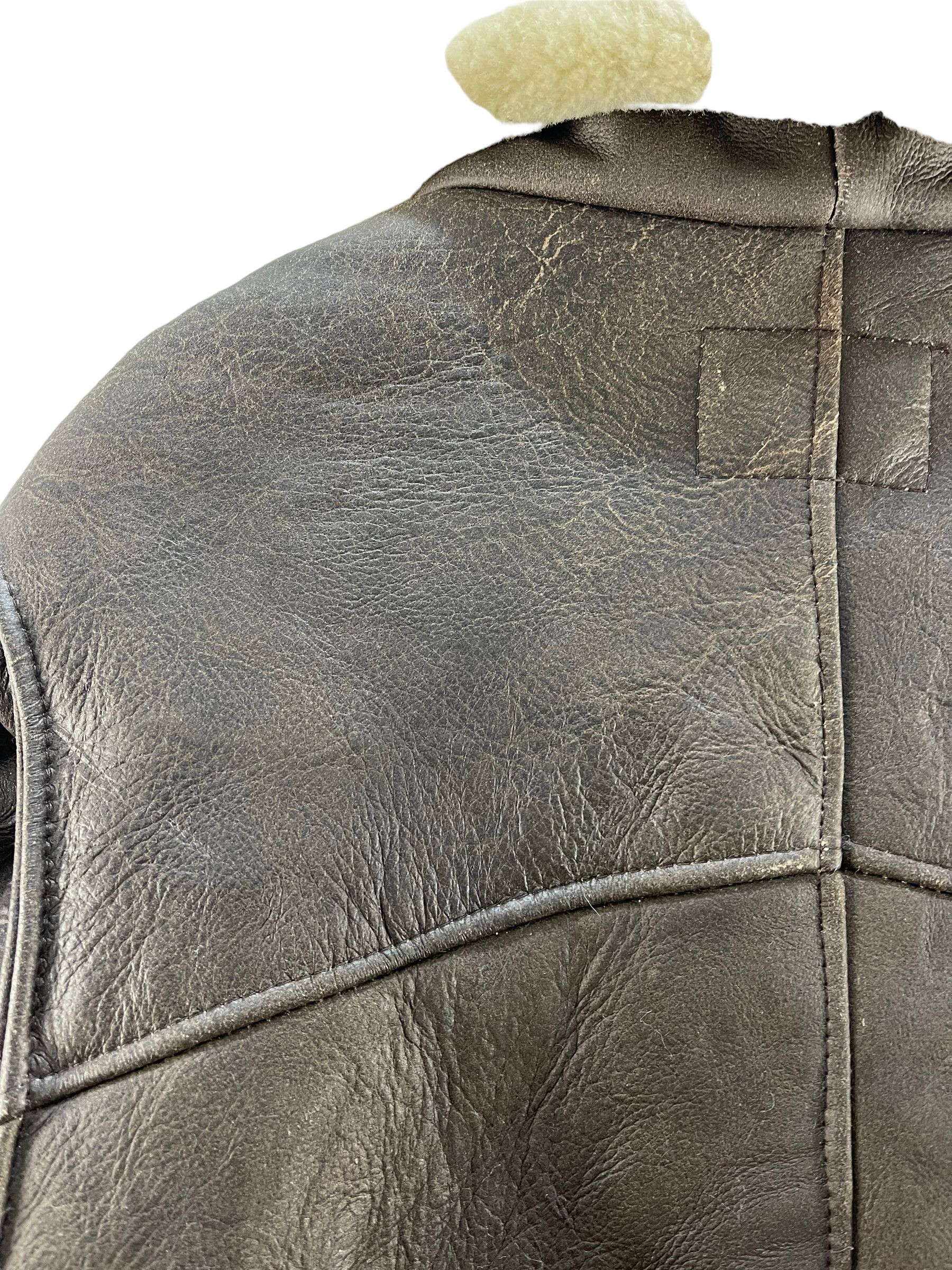 Other Vintage B3 Air Force U.S. Army Style Leather Jacket Size US M / EU 48-50 / 2 - 13 Thumbnail