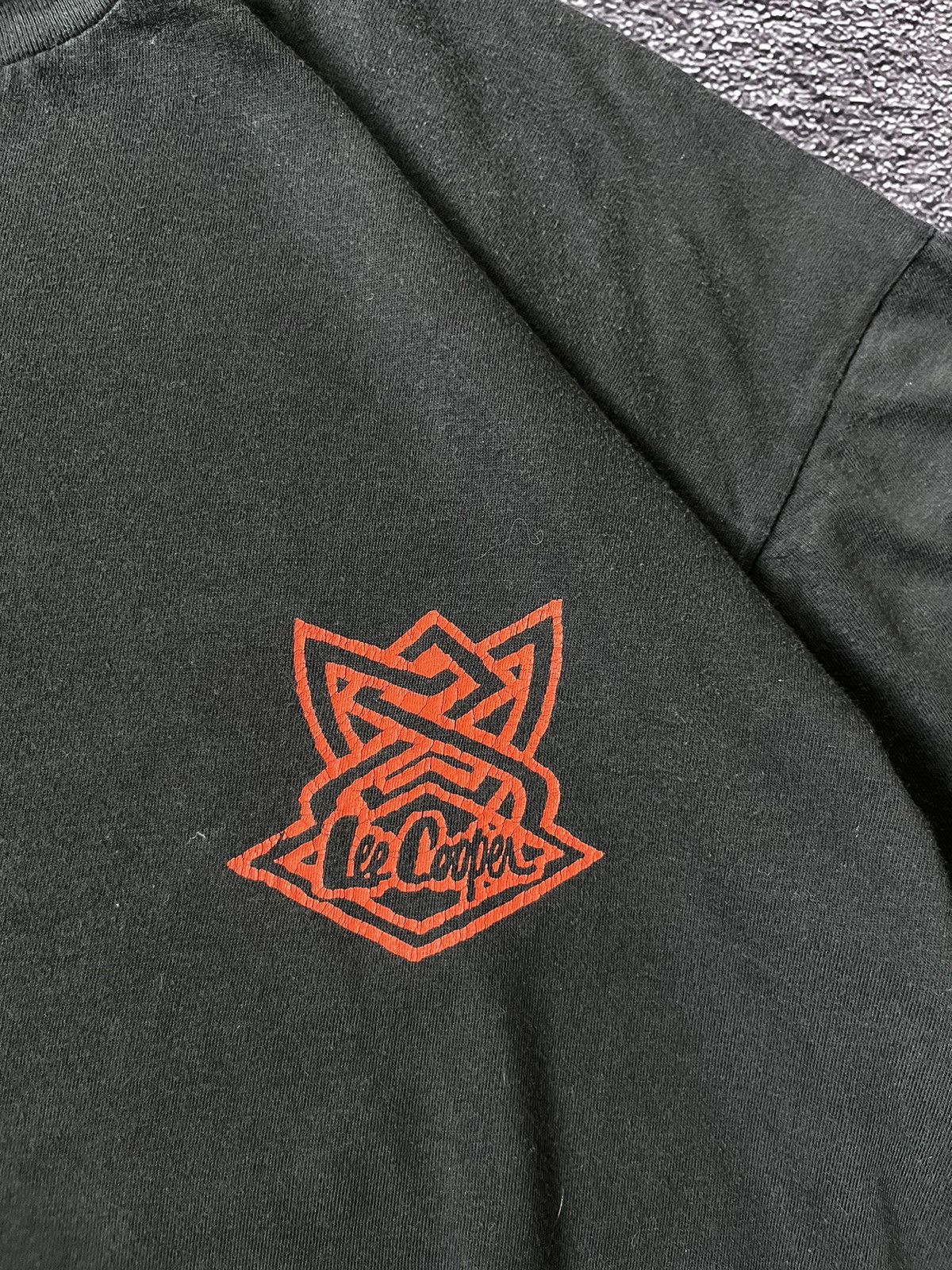 Lee 80s Lee Evntribe Sun Washed Big Logo Tee Single Stitch Size US S / EU 44-46 / 1 - 3 Thumbnail