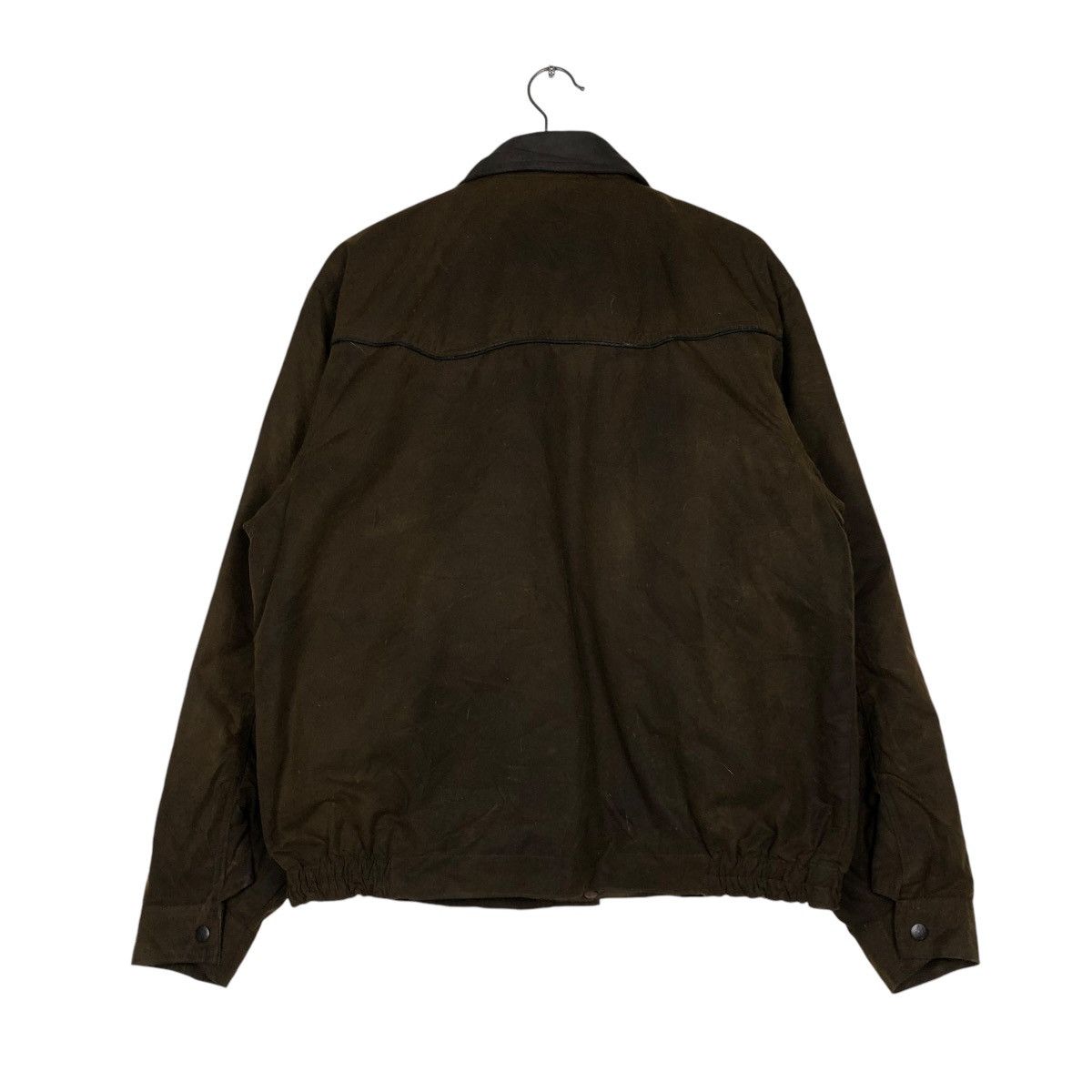 Vintage 🔥VINTAGE WAX JACKET HUNTING SURVIVAL MULTI POCKET UTBACK Size US M / EU 48-50 / 2 - 10 Thumbnail